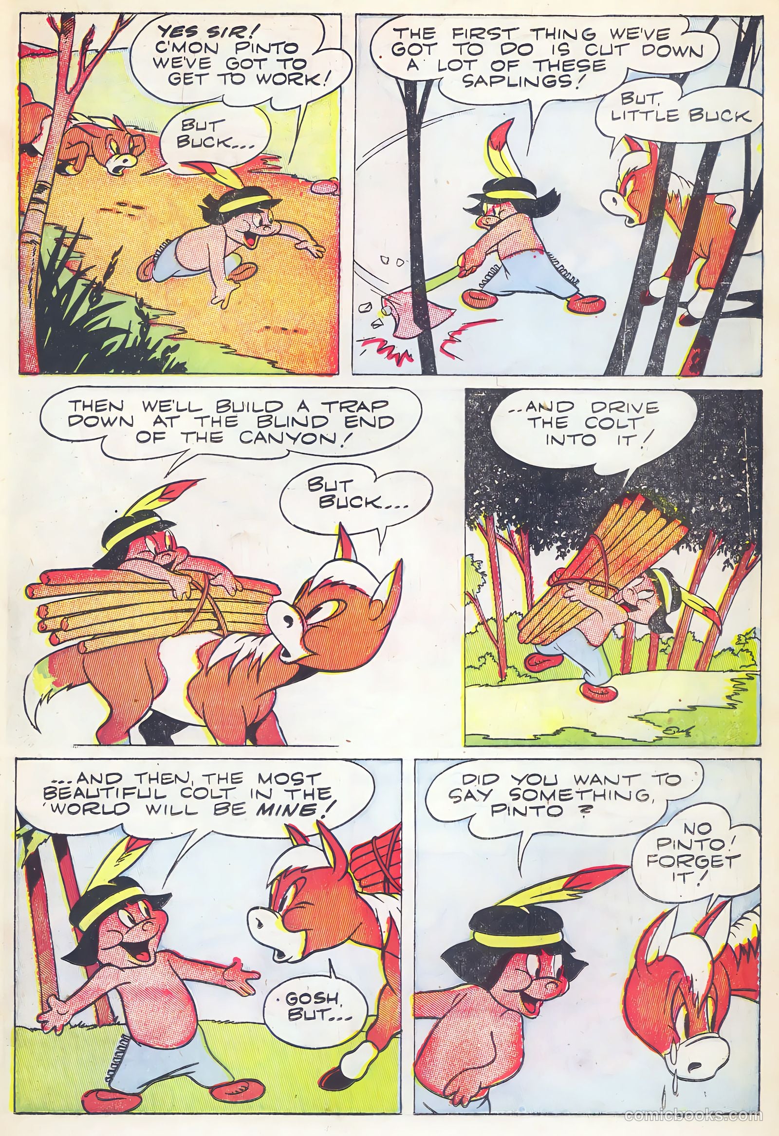 Foxy Fagan Comics #6 (1948) — page 18