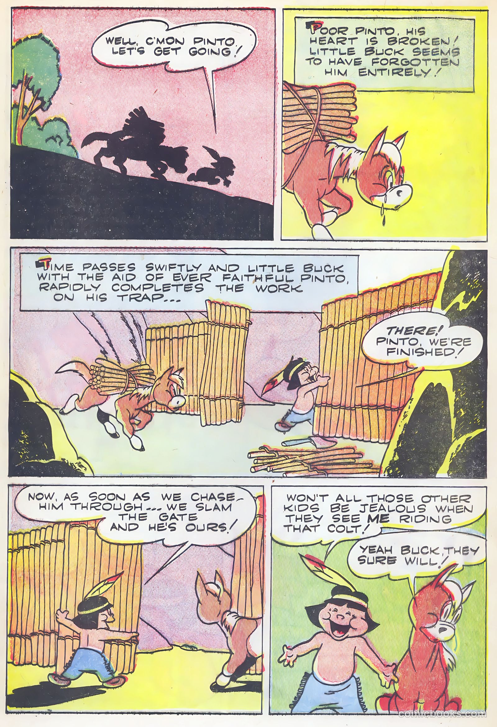 Foxy Fagan Comics #6 (1948) — page 19