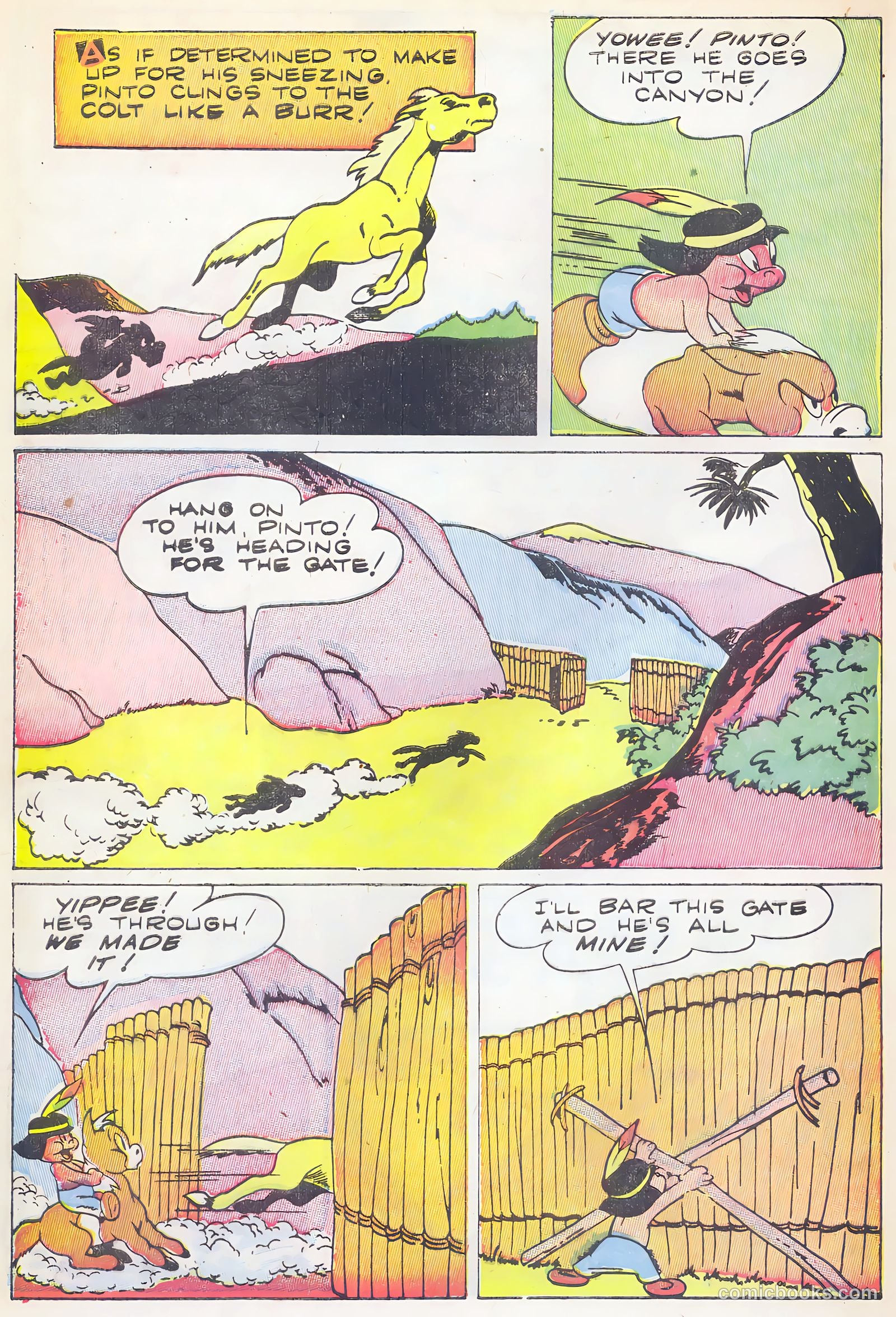 Foxy Fagan Comics #6 (1948) — page 23