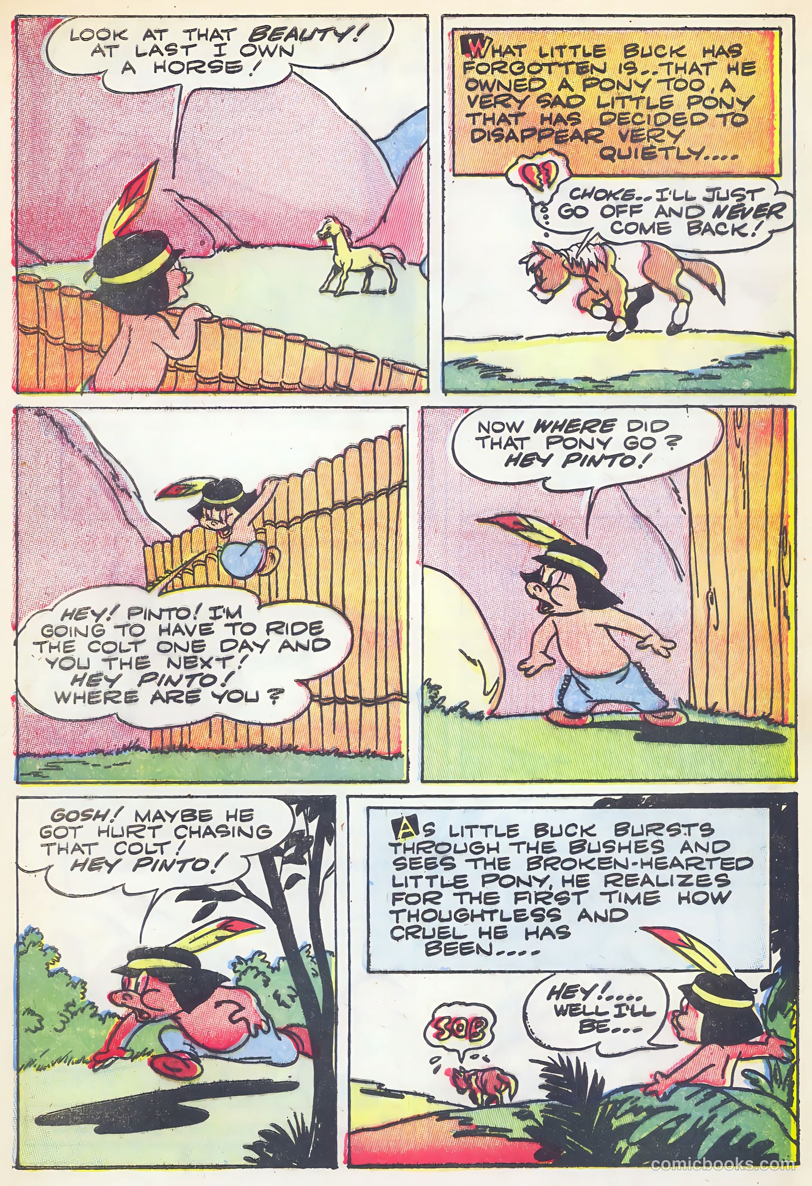 Foxy Fagan Comics #6 (1948) — page 24