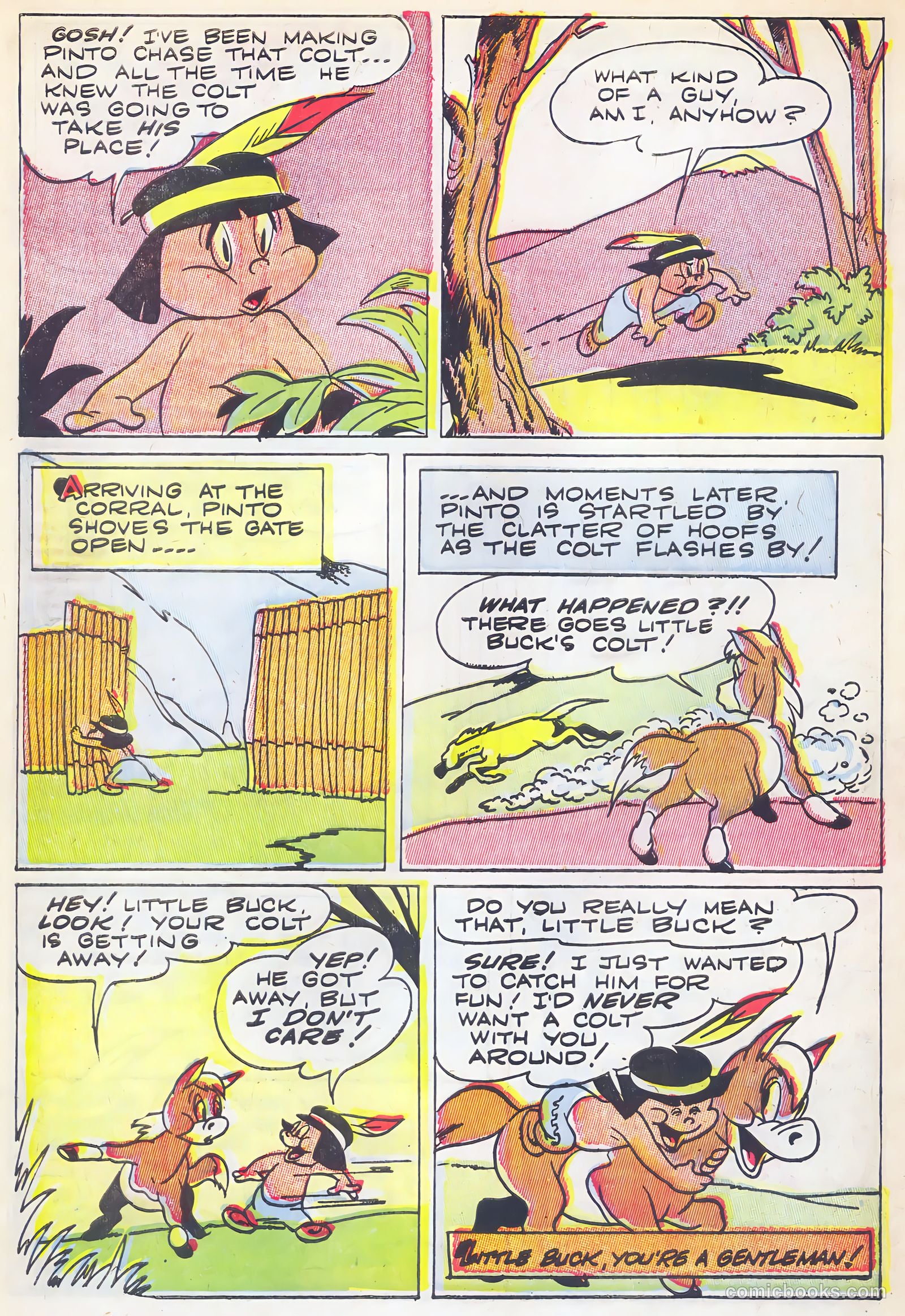 Foxy Fagan Comics #6 (1948) — page 25