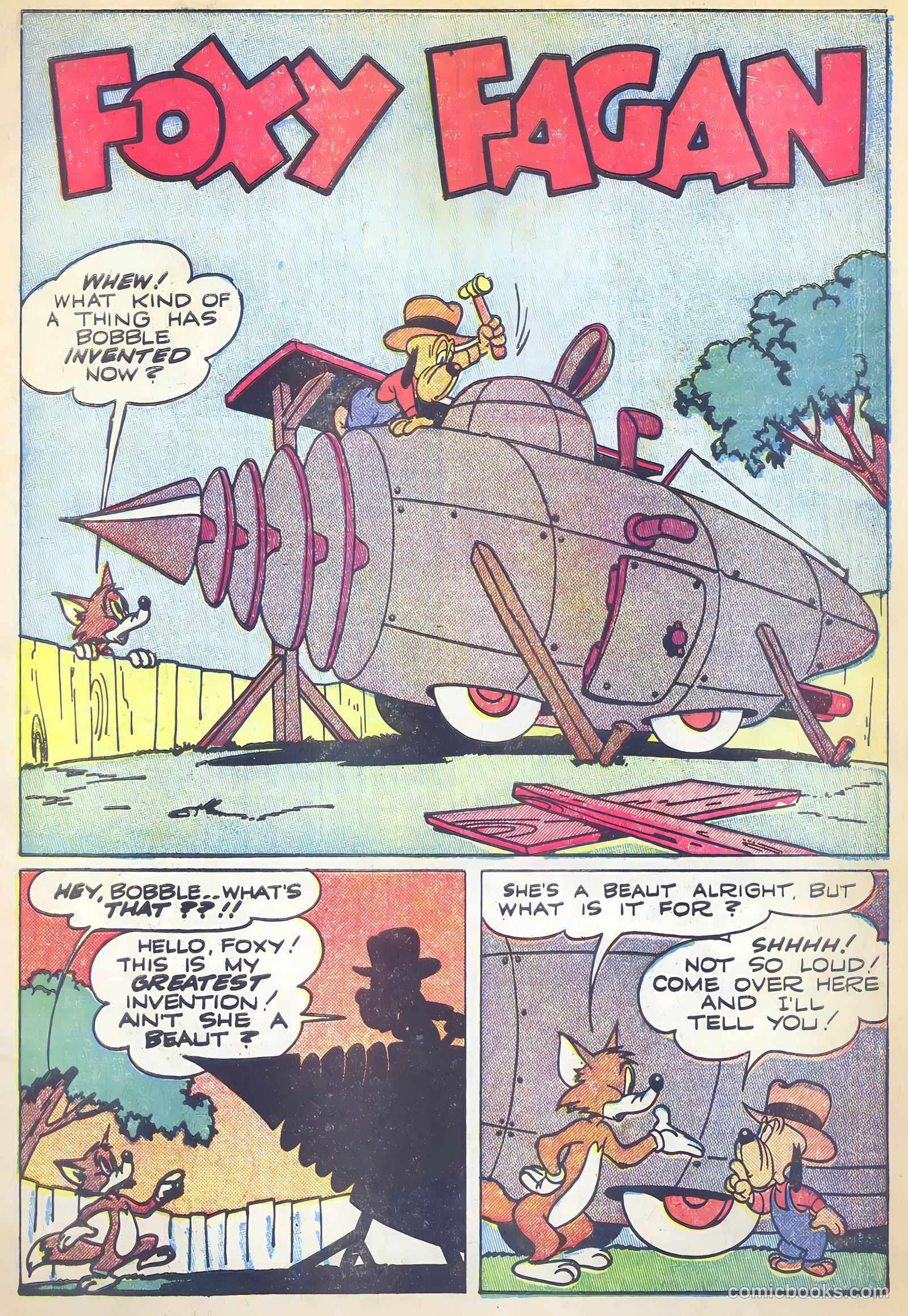 Foxy Fagan Comics #7 (1948) — page 2