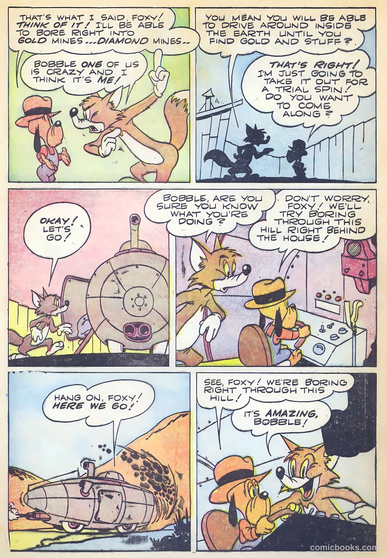 Foxy Fagan Comics #7 (1948) — page 4