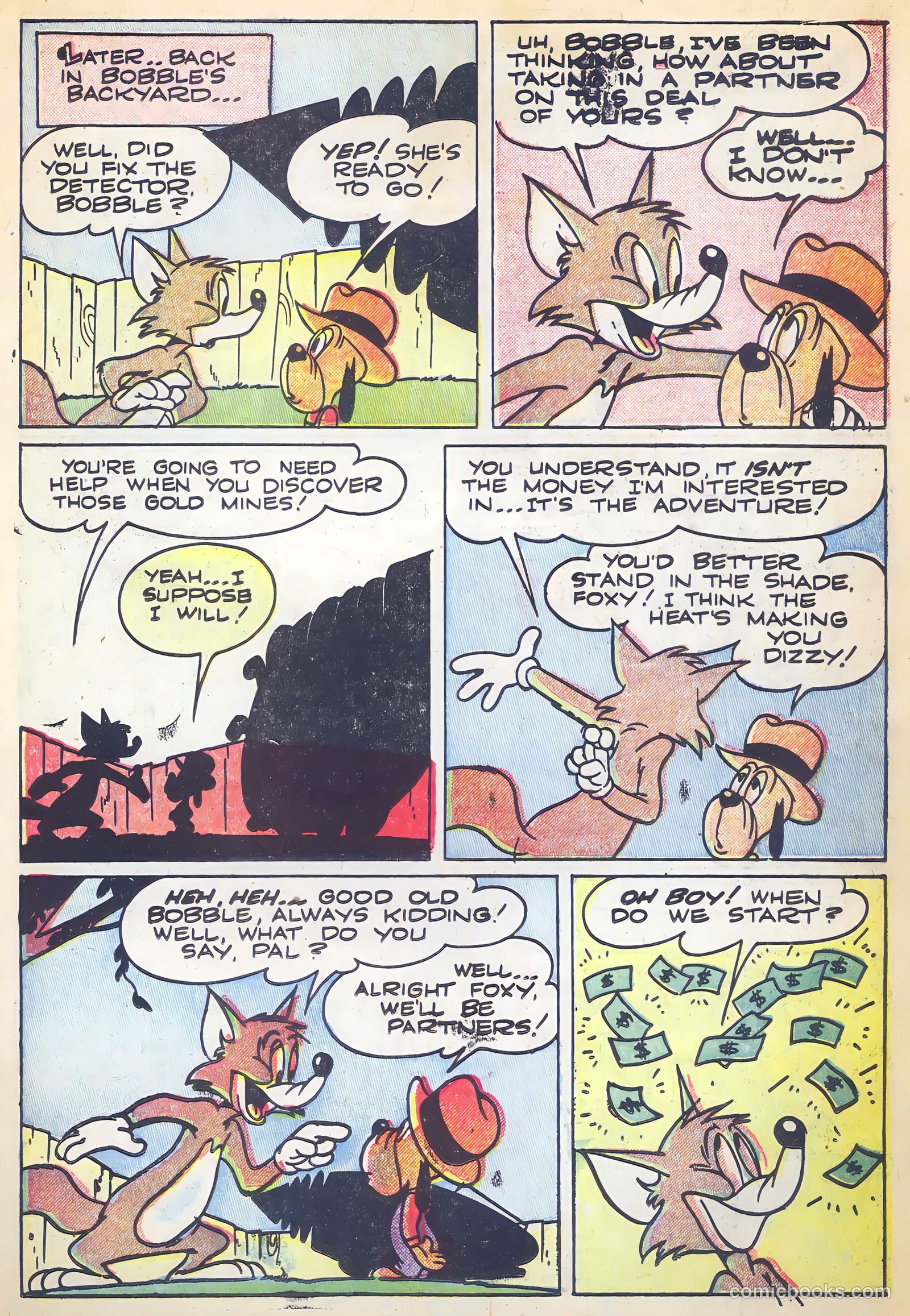 Foxy Fagan Comics #7 (1948) — page 6