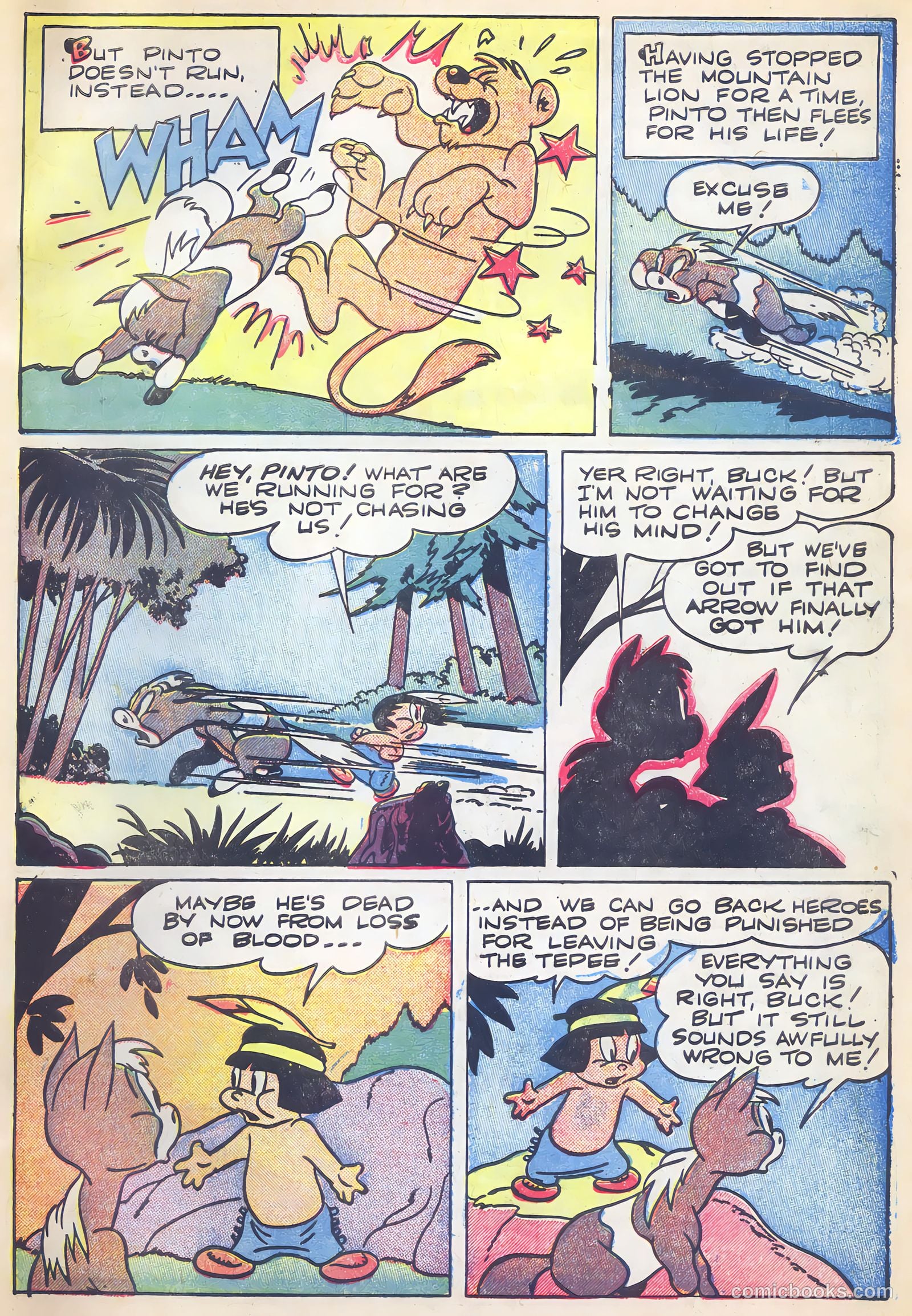 Foxy Fagan Comics #7 (1948) — page 28