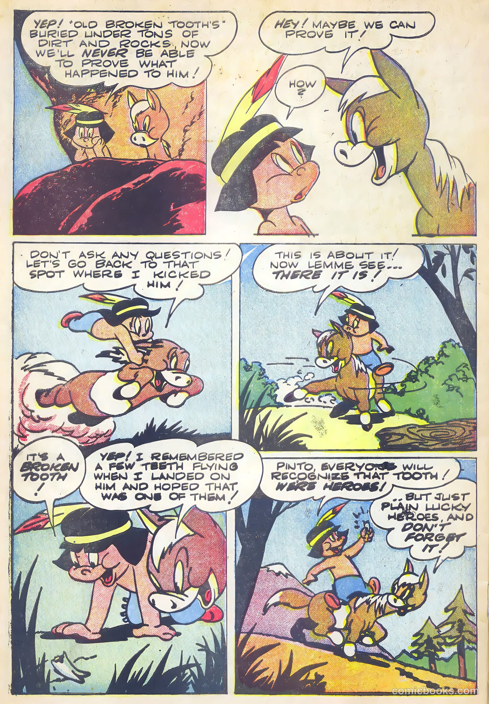 Foxy Fagan Comics #7 (1948) — page 31