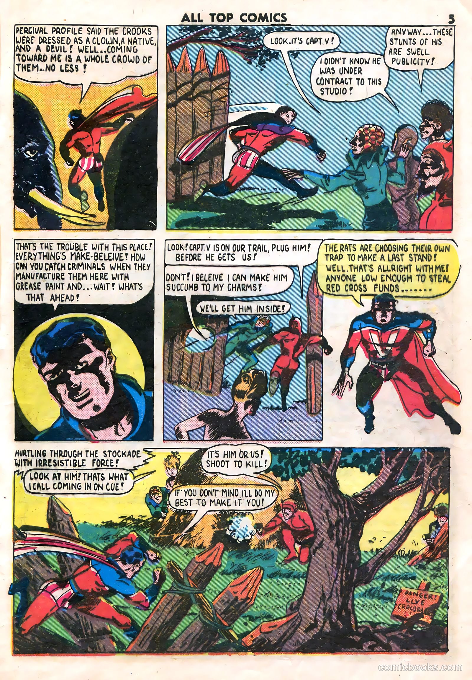 All Top Comics #1 (1946) — page 7 of 131