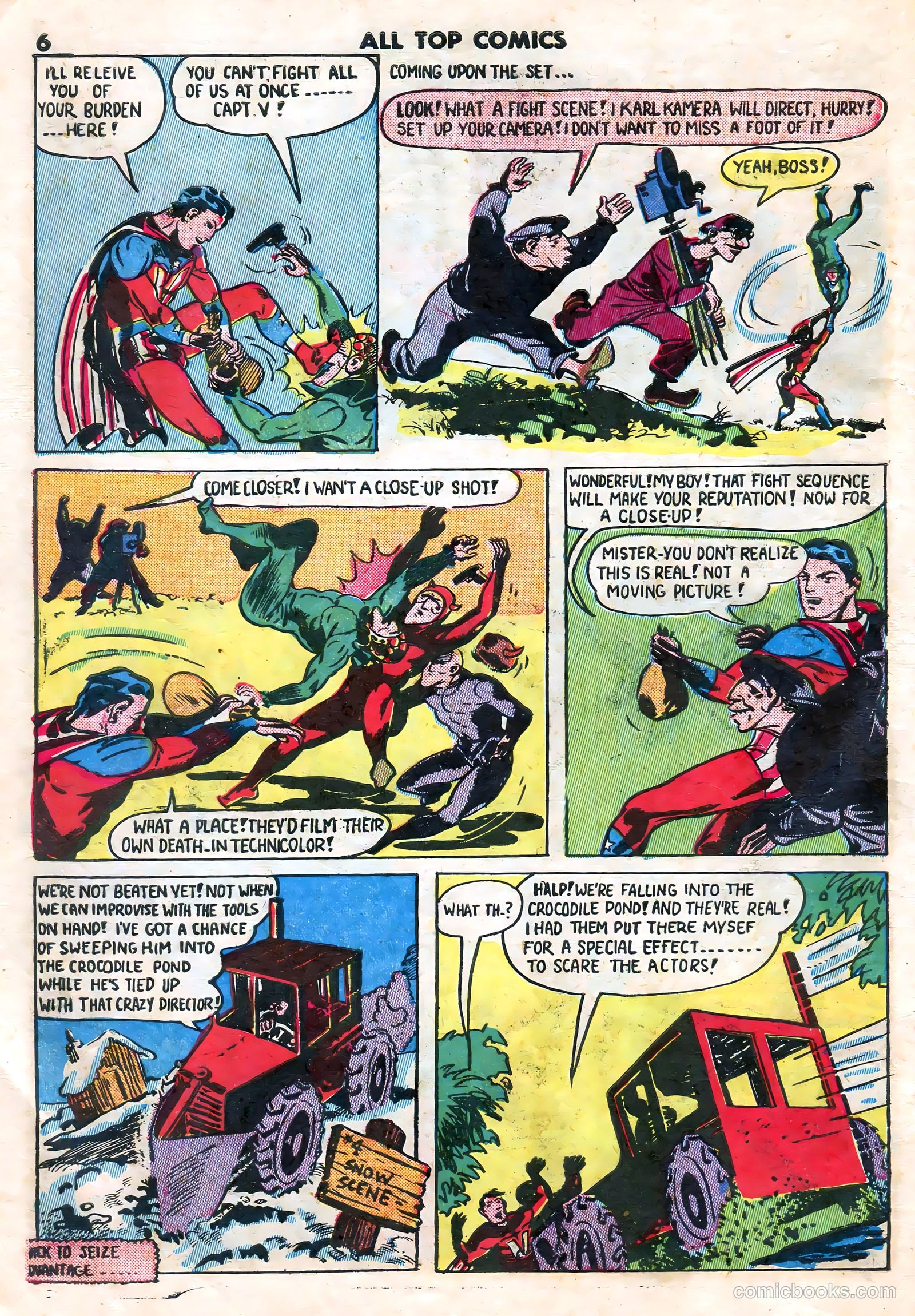 All Top Comics #1 (1946) — page 8 of 131