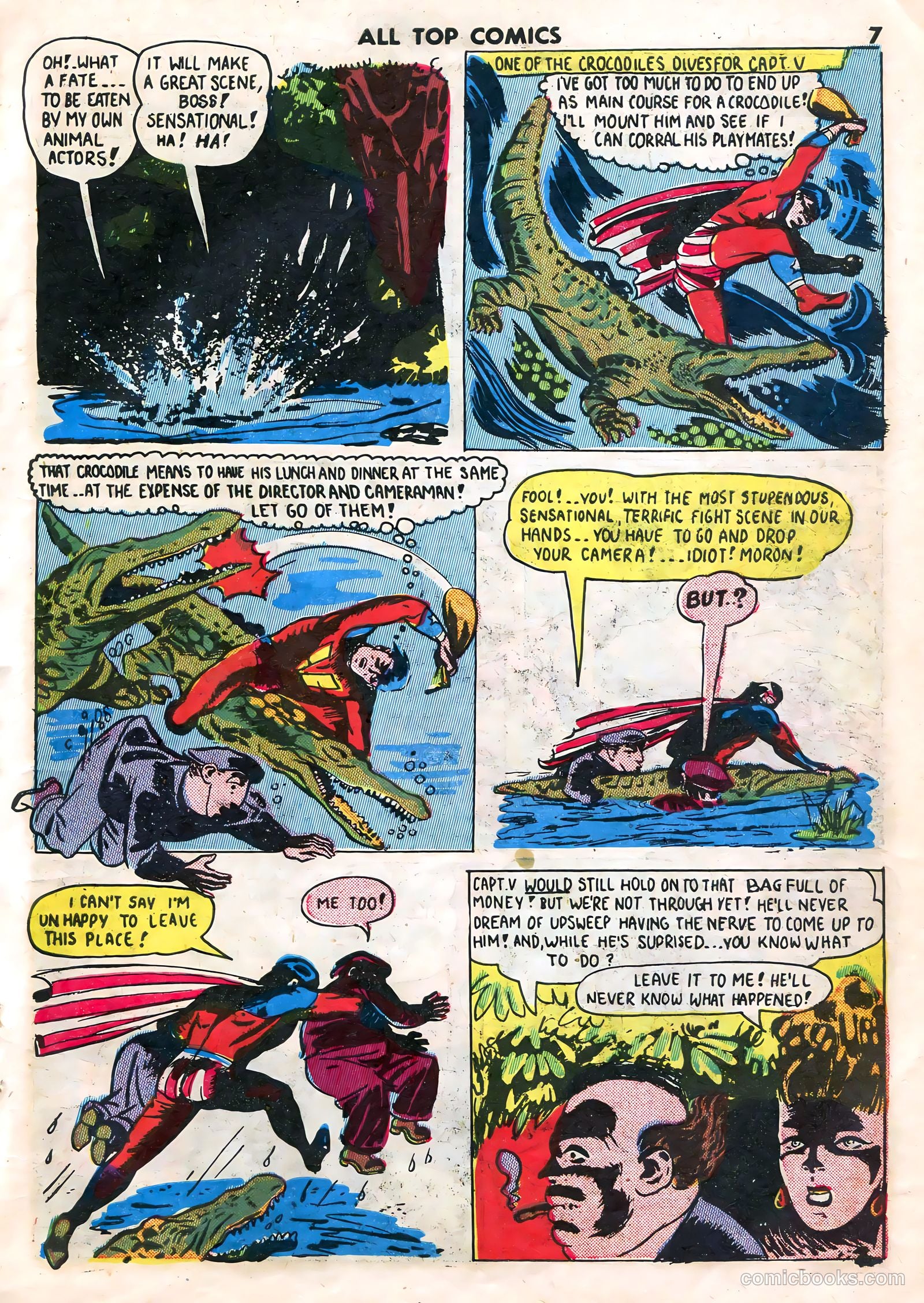All Top Comics #1 (1946) — page 9 of 131