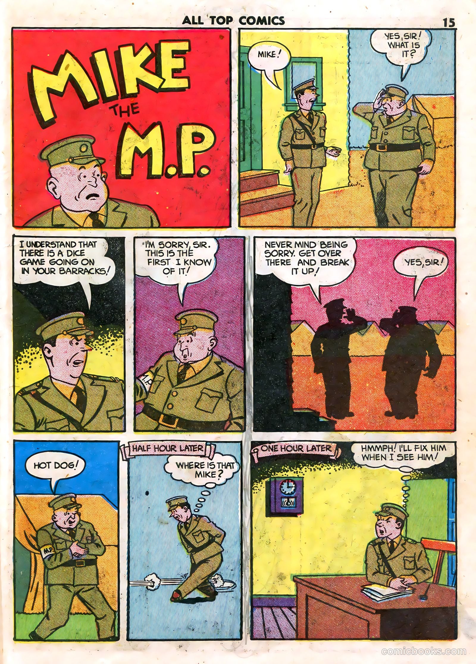 All Top Comics #1 (1946) — page 17 of 131