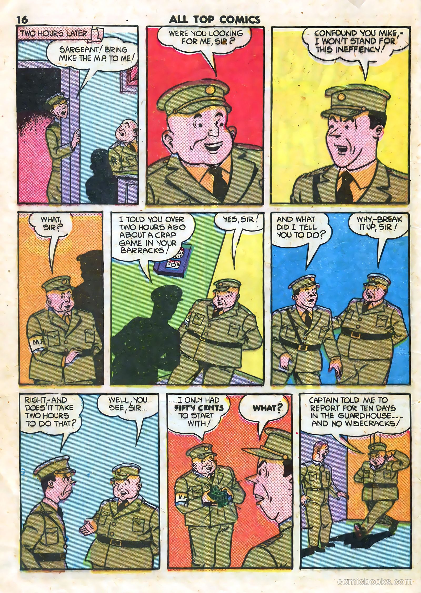All Top Comics #1 (1946) — page 18 of 131