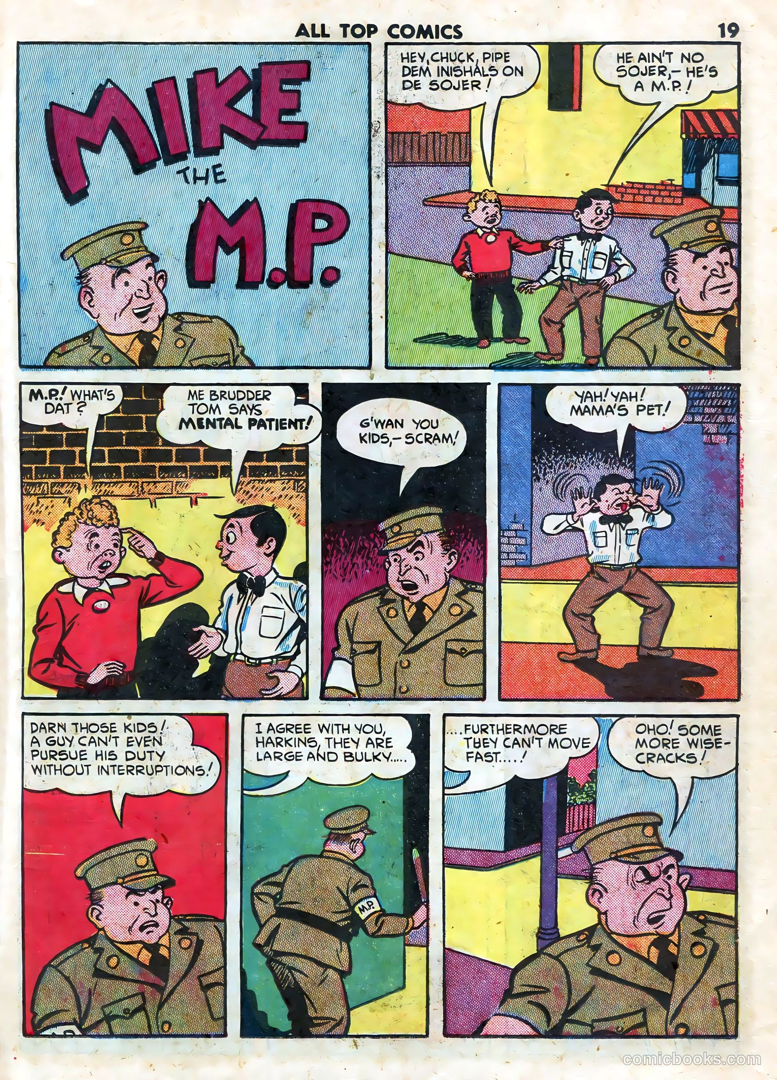 All Top Comics #1 (1946) — page 21 of 131