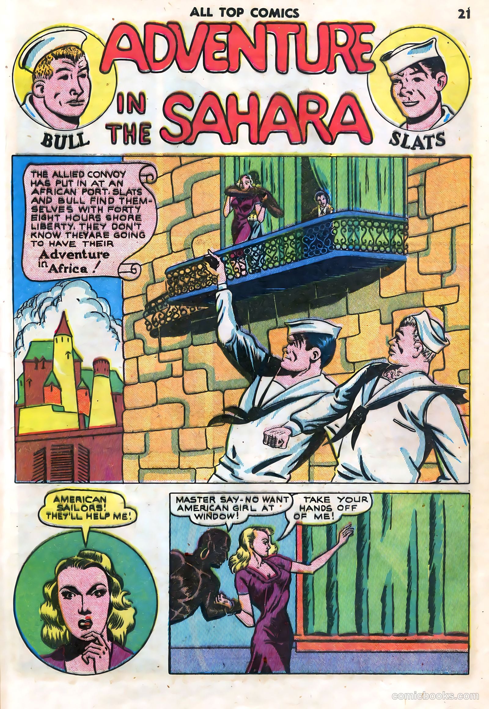 All Top Comics #1 (1946) — page 23 of 131
