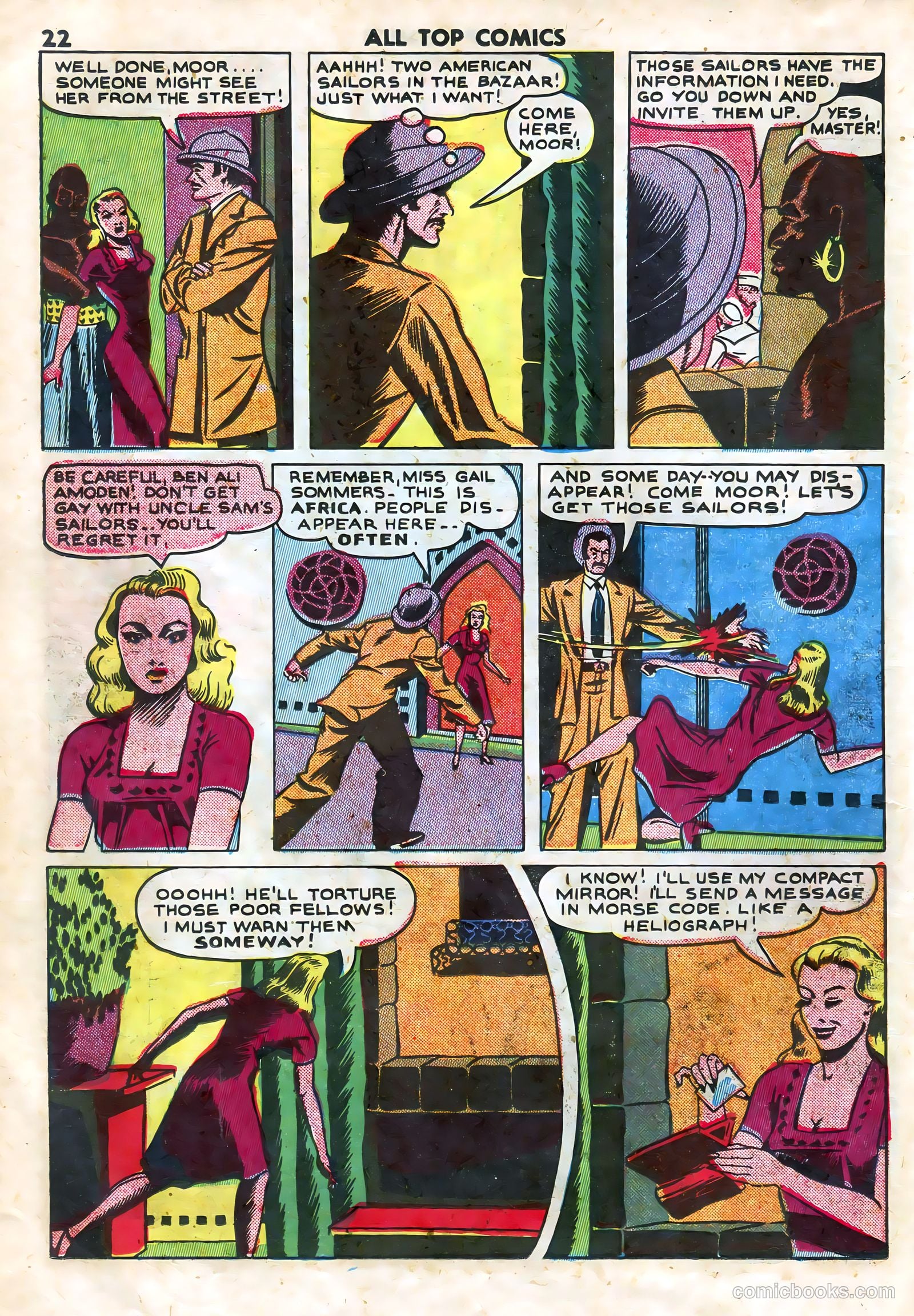 All Top Comics #1 (1946) — page 24 of 131