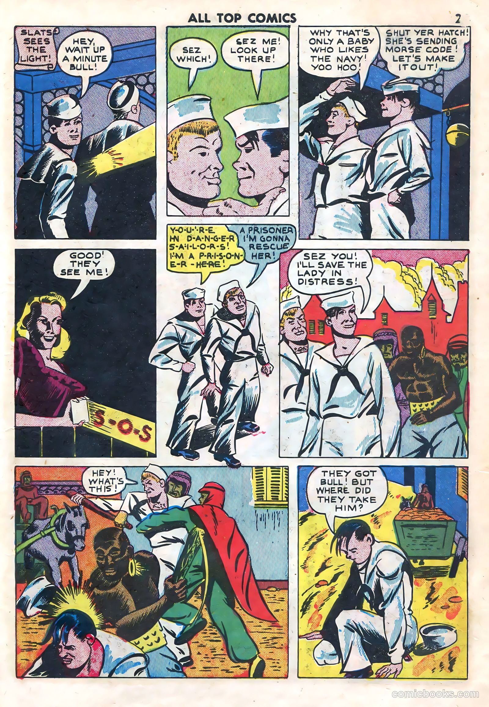 All Top Comics #1 (1946) — page 25 of 131
