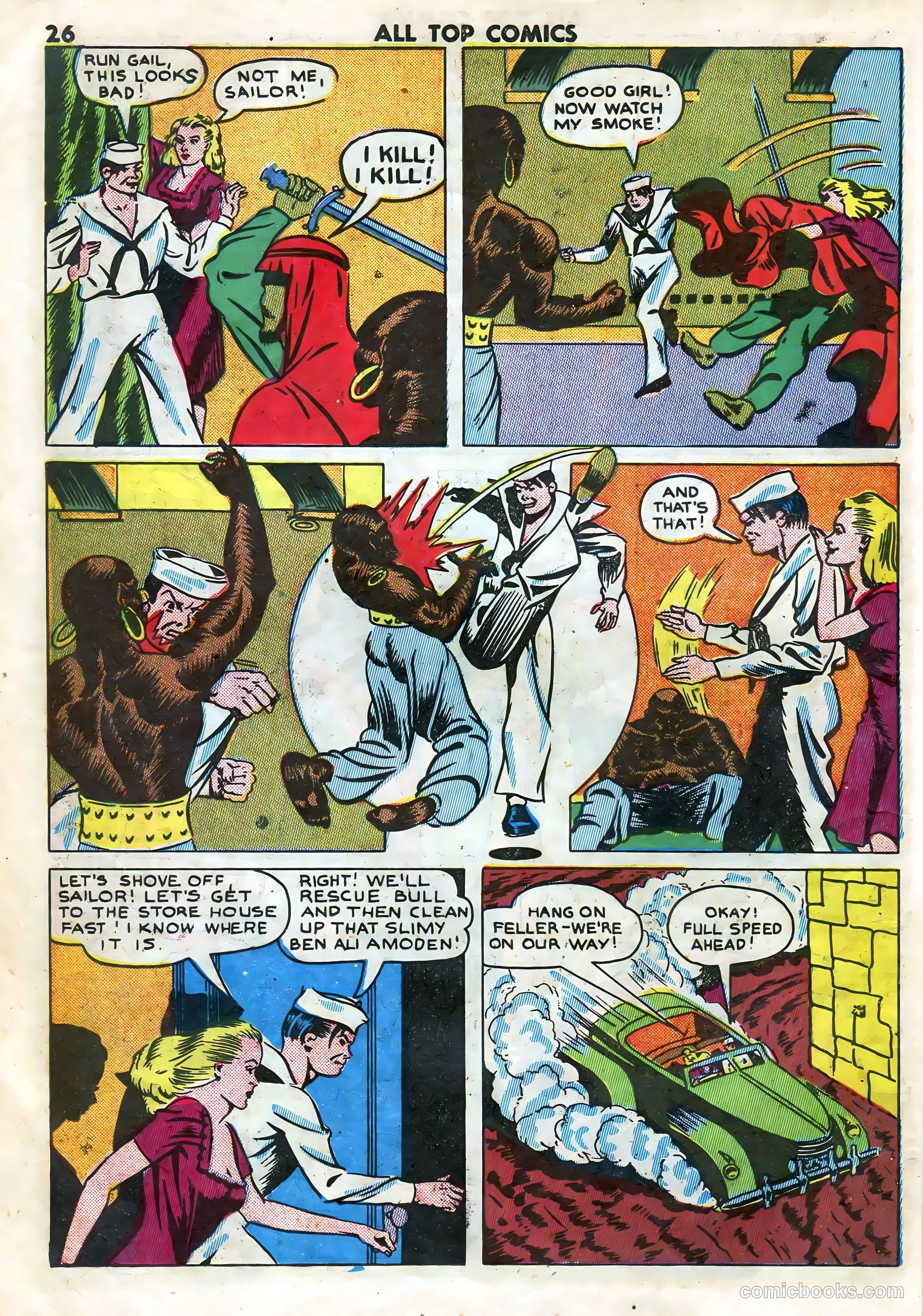 All Top Comics #1 (1946) — page 28 of 131