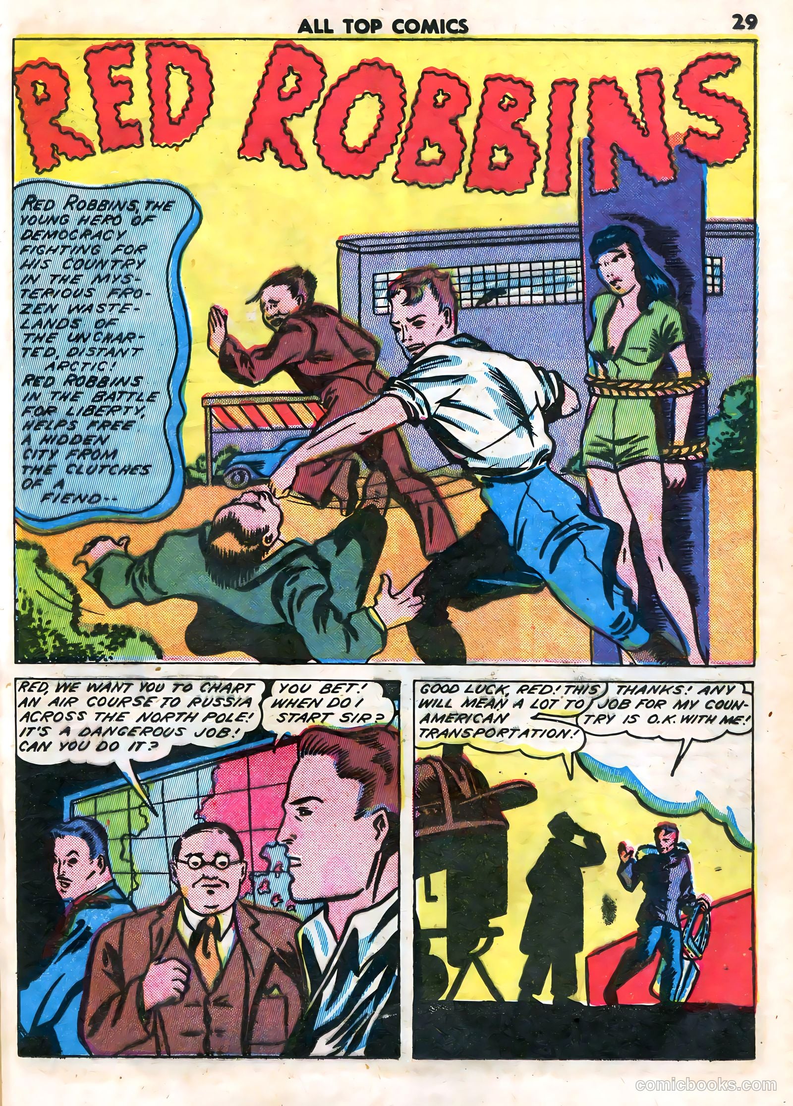 All Top Comics #1 (1946) — page 31 of 131