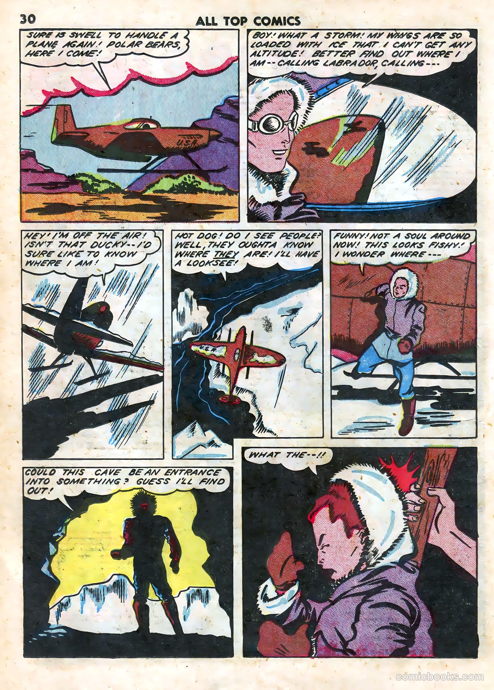 All Top Comics #1 (1946) — page 32 of 131
