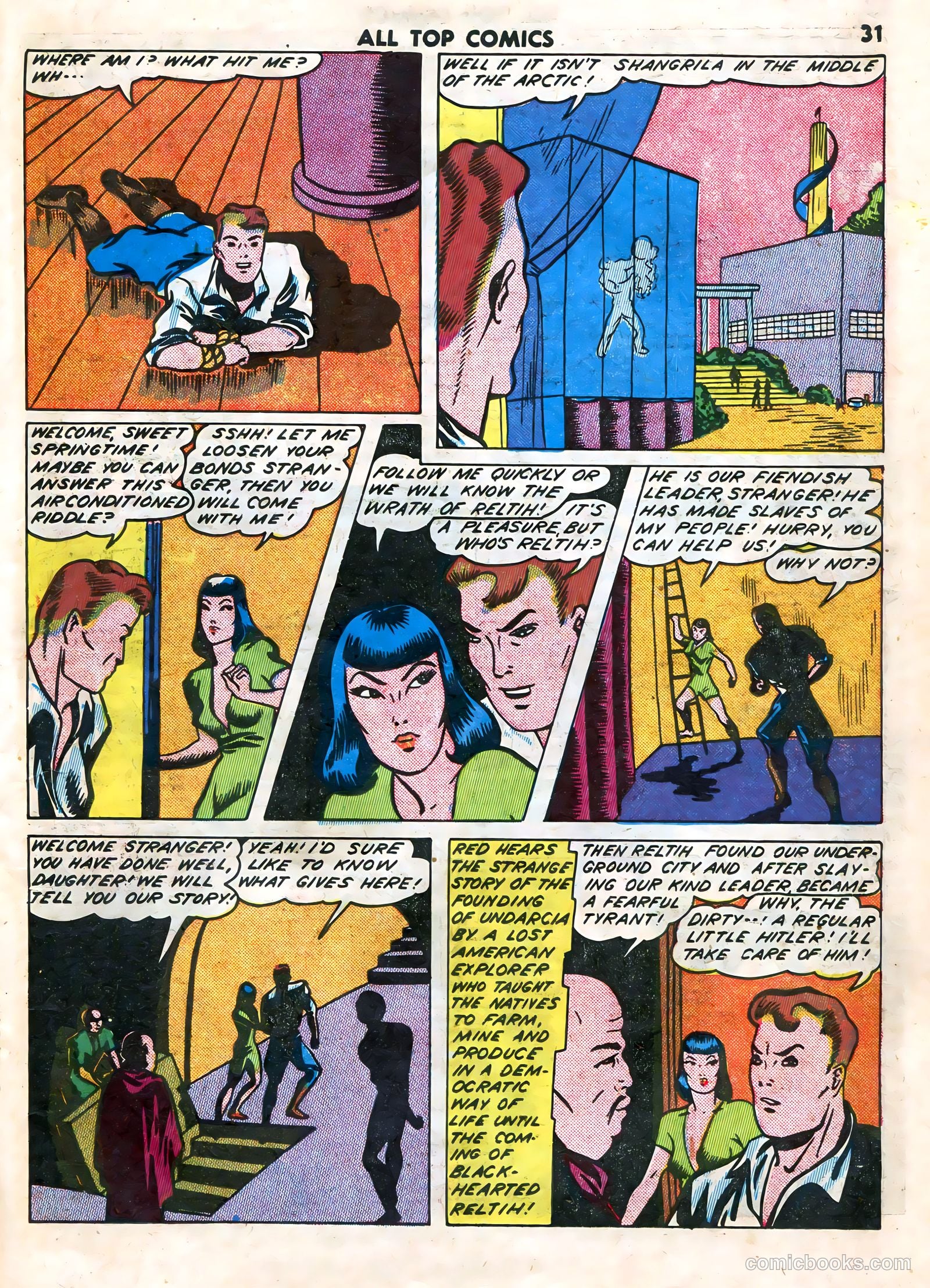 All Top Comics #1 (1946) — page 33 of 131