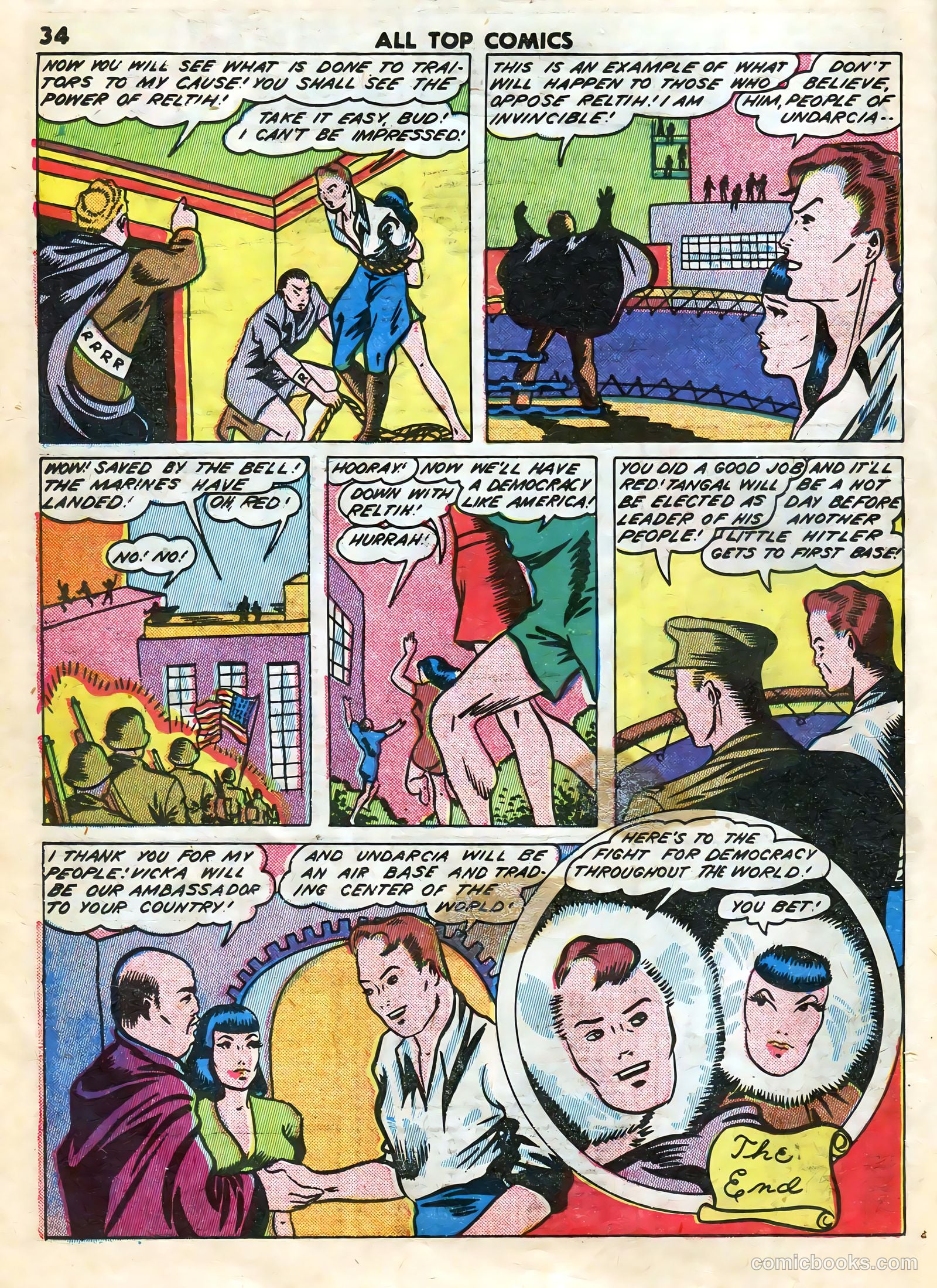 All Top Comics #1 (1946) — page 36 of 131