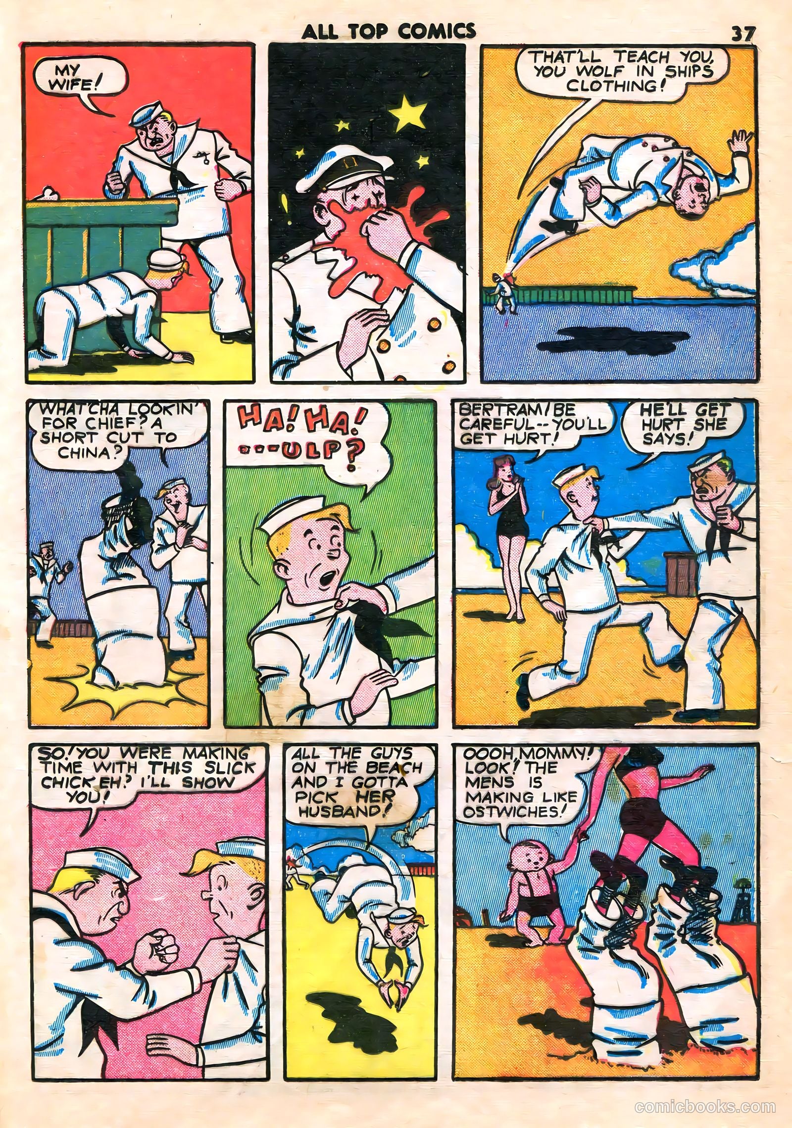 All Top Comics #1 (1946) — page 39 of 131