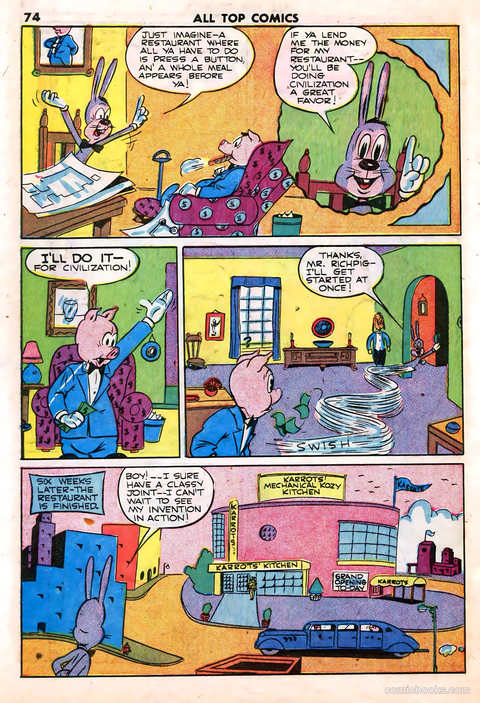 All Top Comics #1 (1946) — page 76 of 131