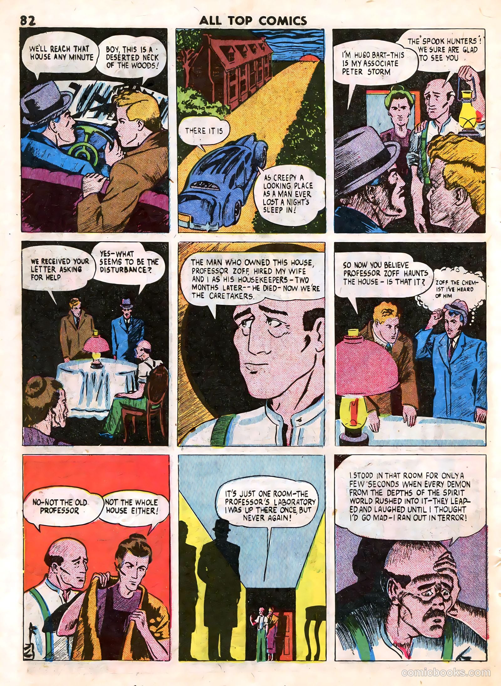All Top Comics #1 (1946) — page 84 of 131