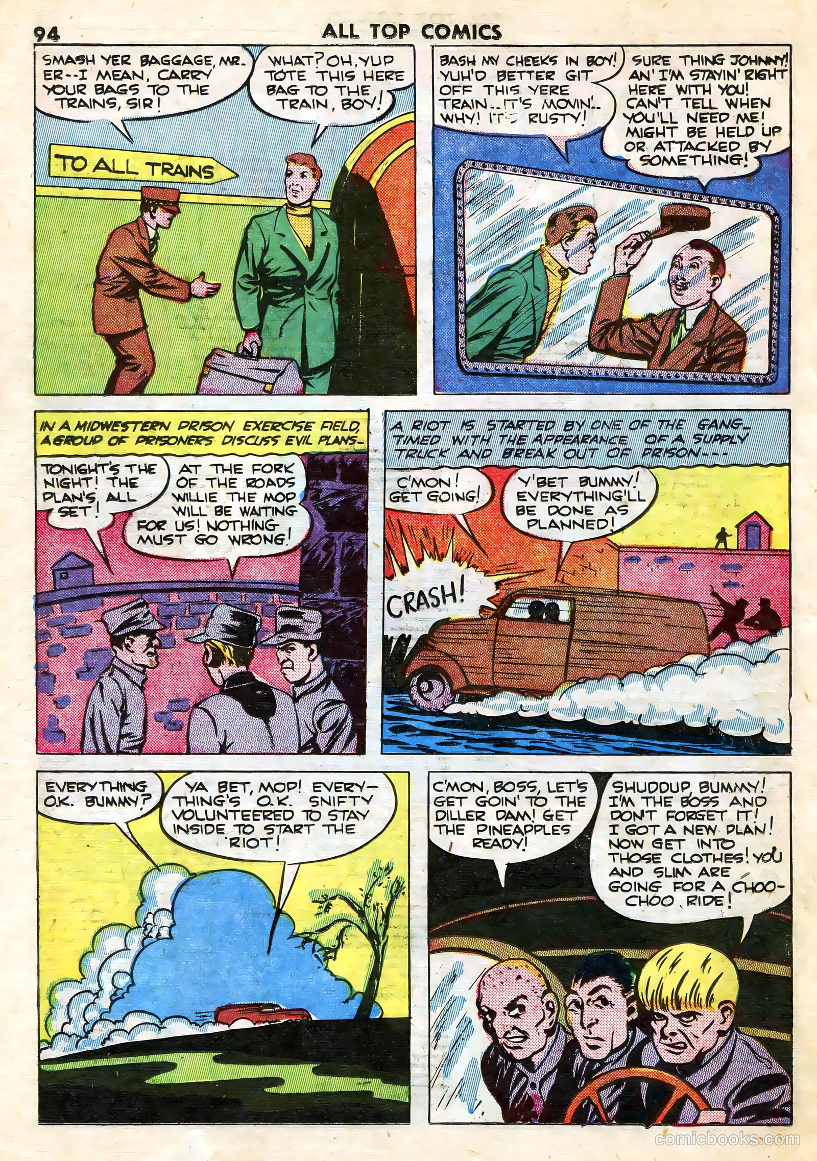 All Top Comics #1 (1946) — page 96 of 131