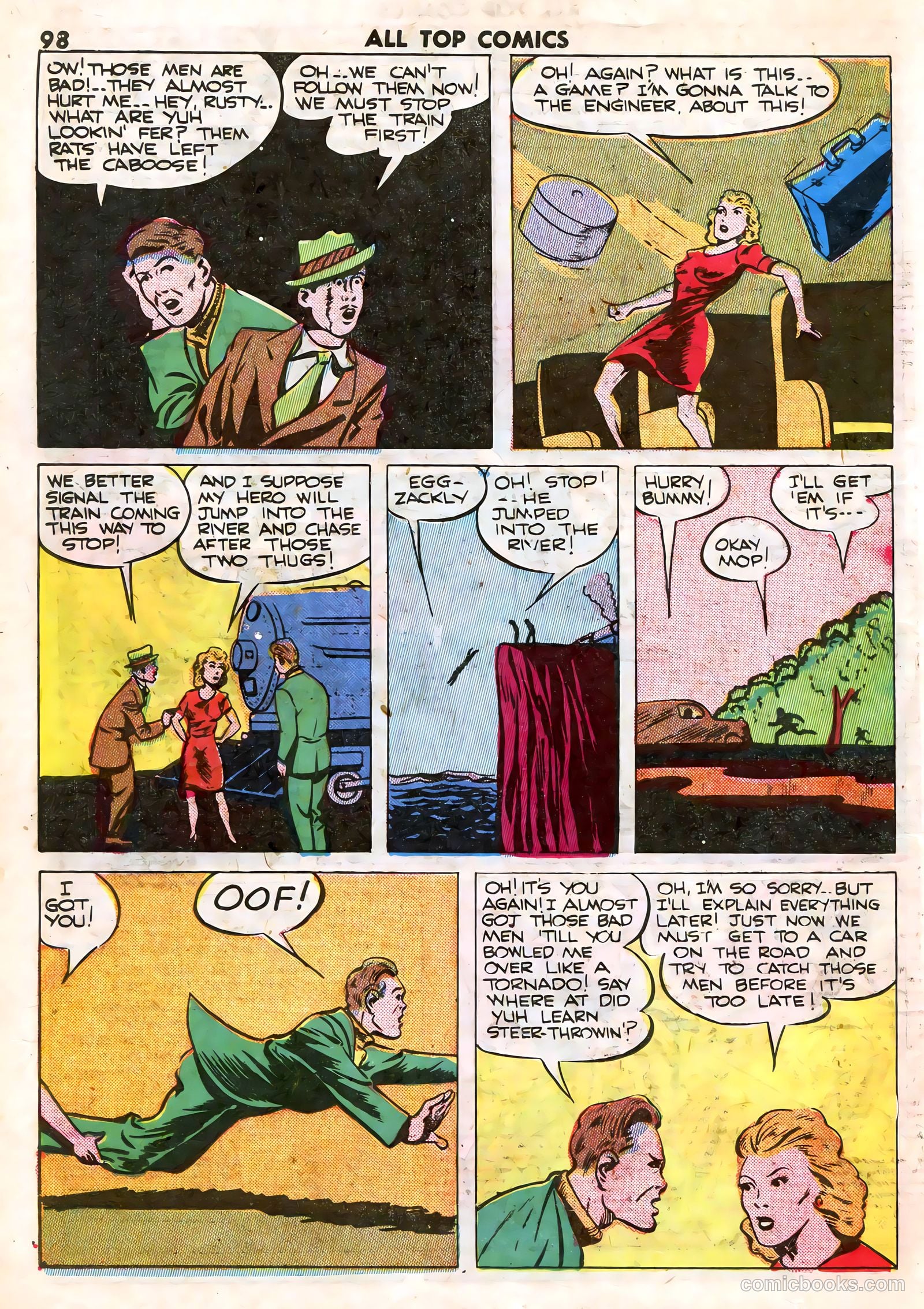 All Top Comics #1 (1946) — page 100 of 131