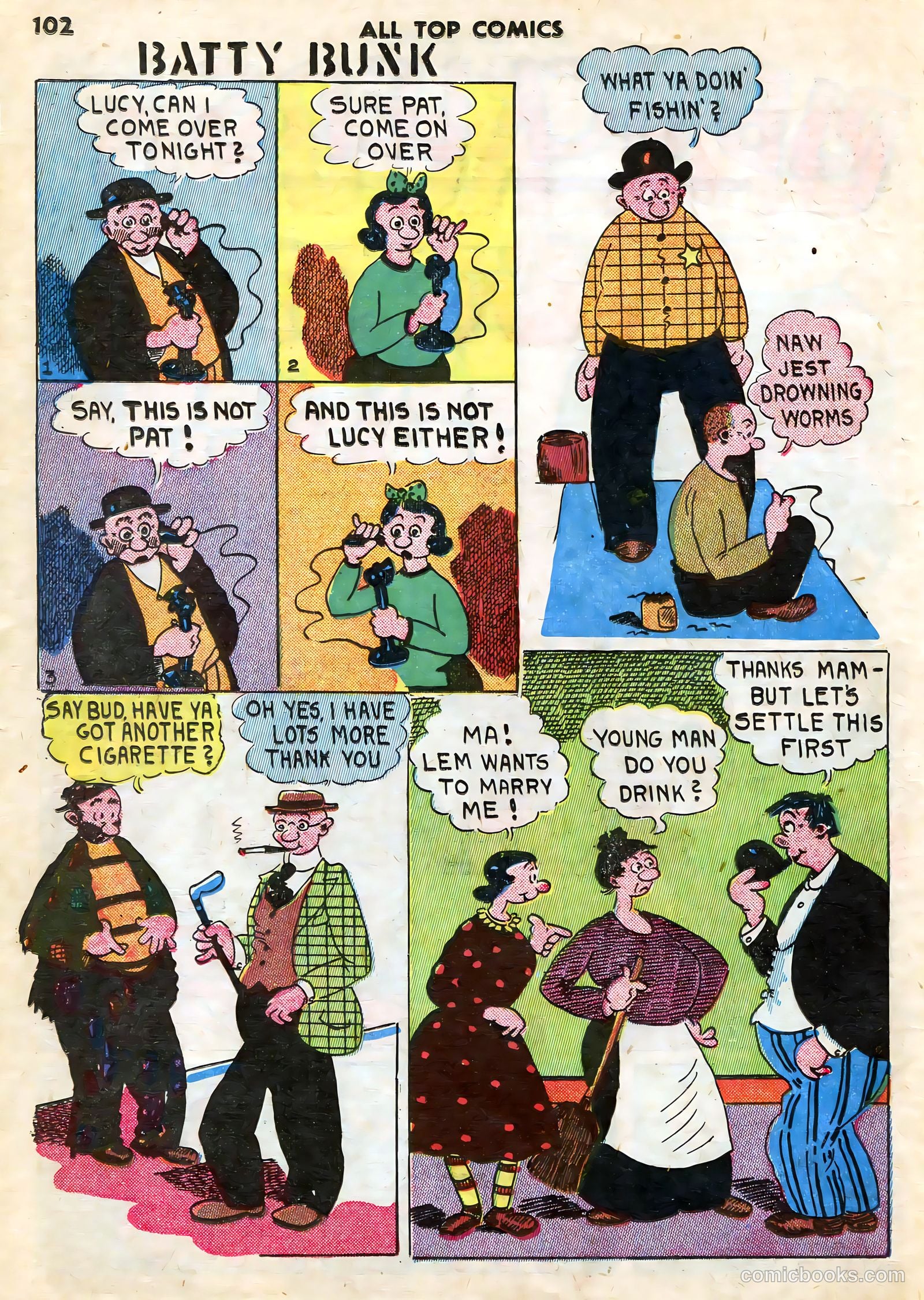 All Top Comics #1 (1946) — page 104 of 131