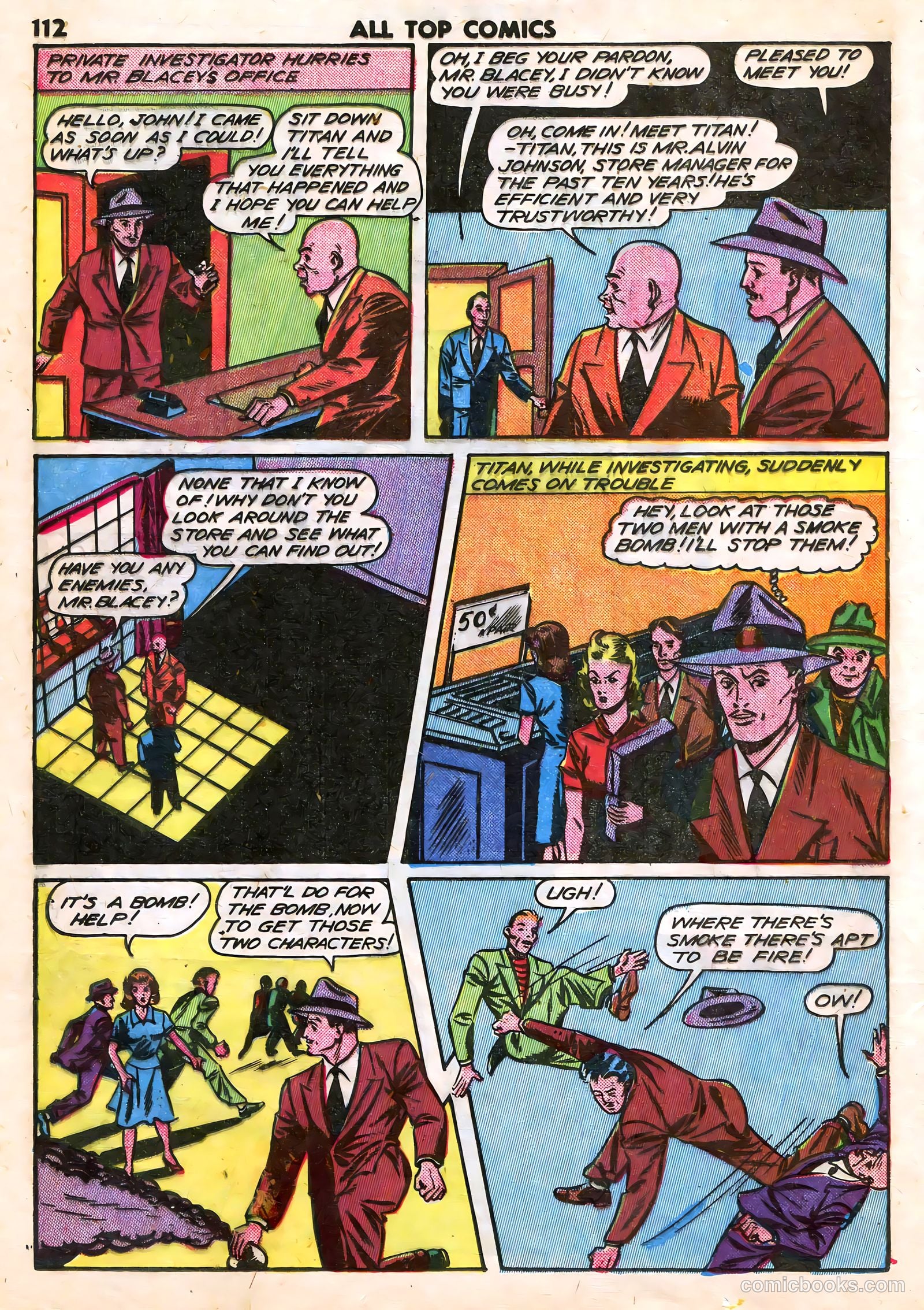 All Top Comics #1 (1946) — page 114 of 131