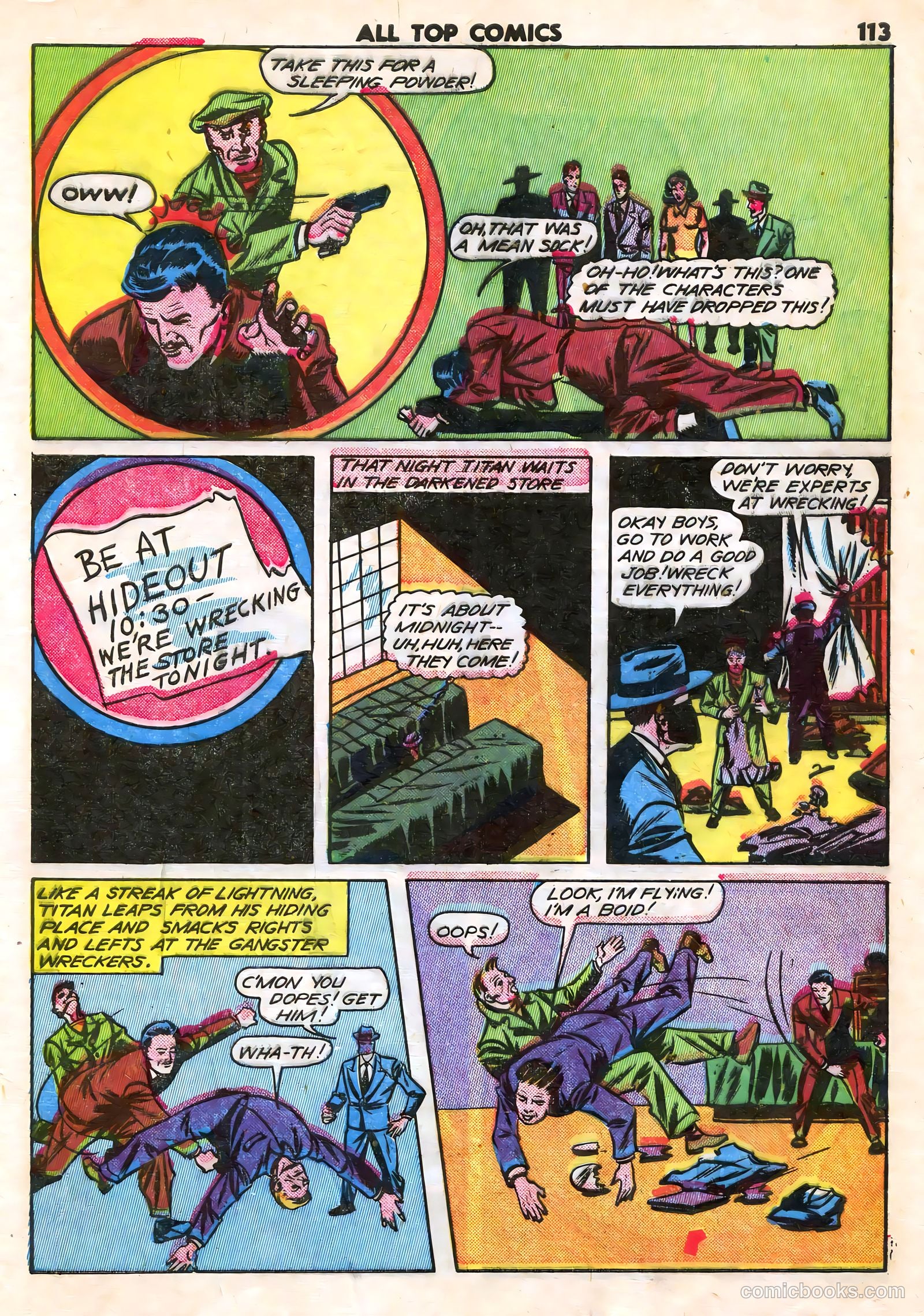 All Top Comics #1 (1946) — page 115 of 131