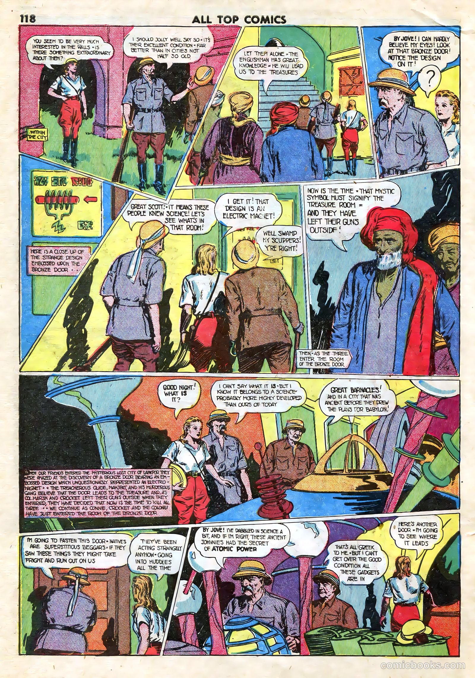 All Top Comics #1 (1946) — page 120 of 131