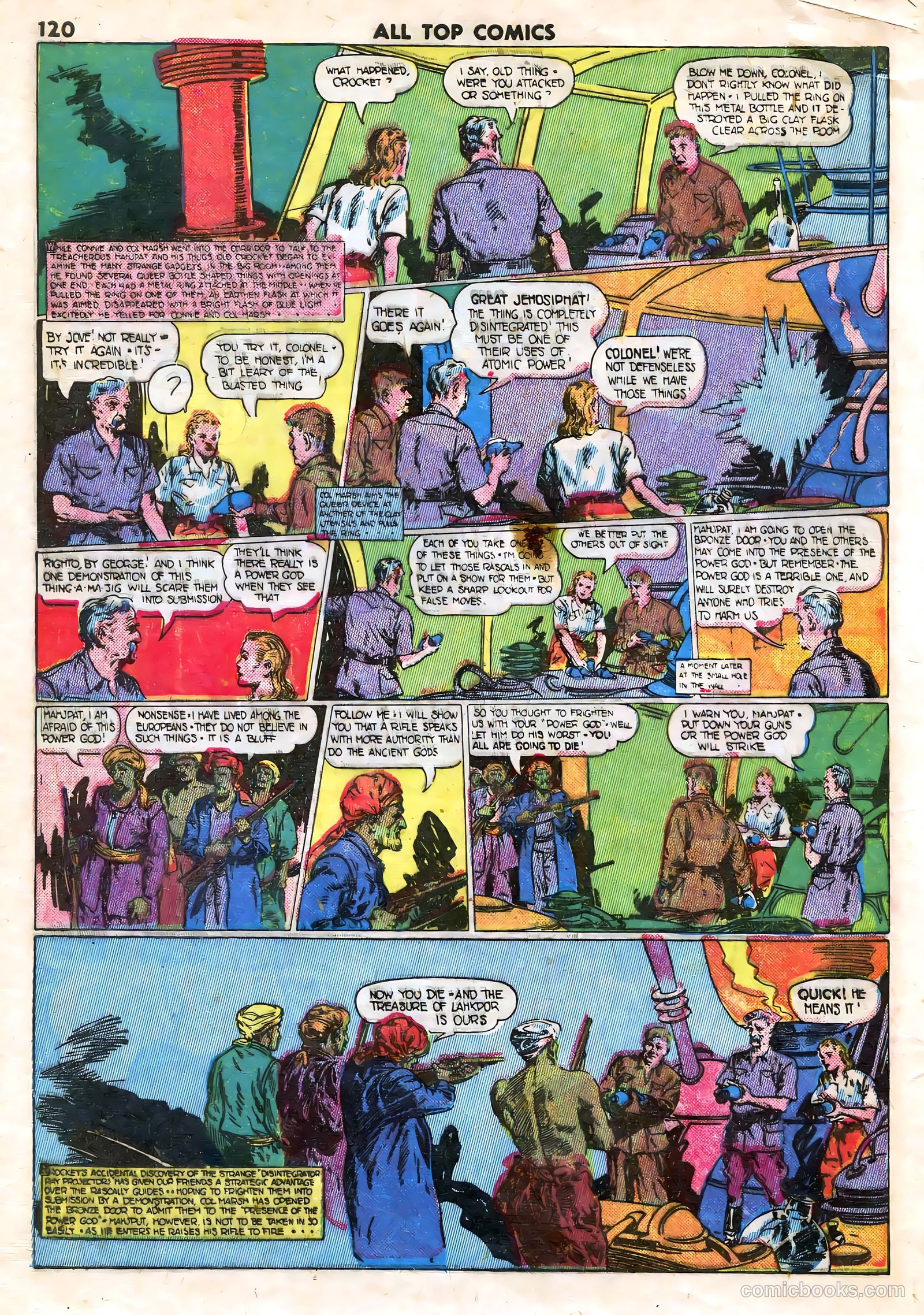 All Top Comics #1 (1946) — page 122 of 131