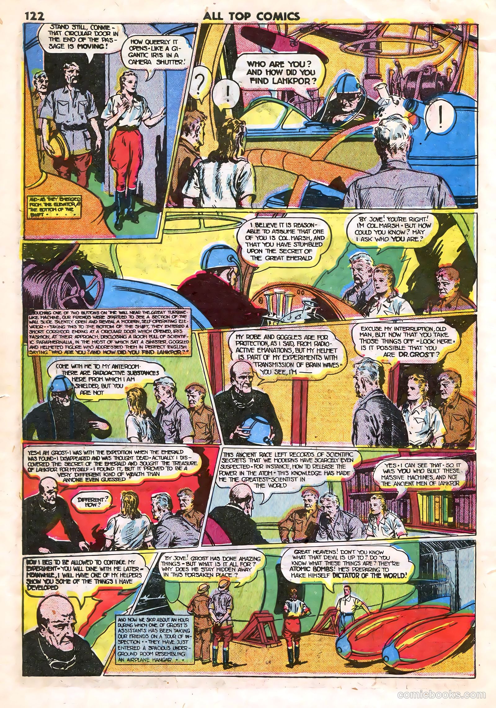 All Top Comics #1 (1946) — page 124 of 131