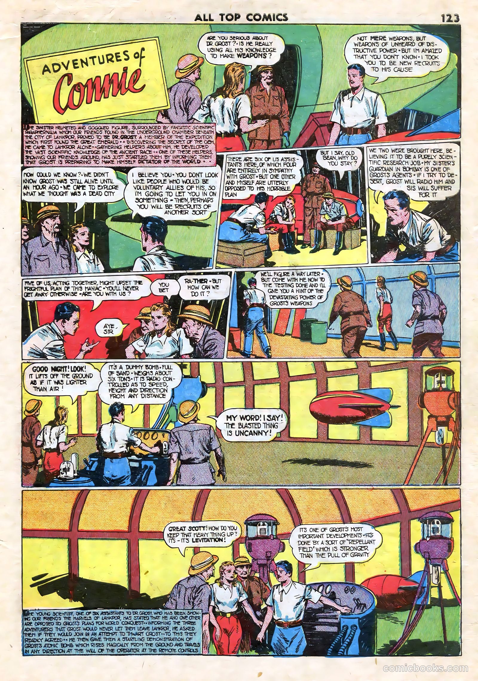 All Top Comics #1 (1946) — page 125 of 131