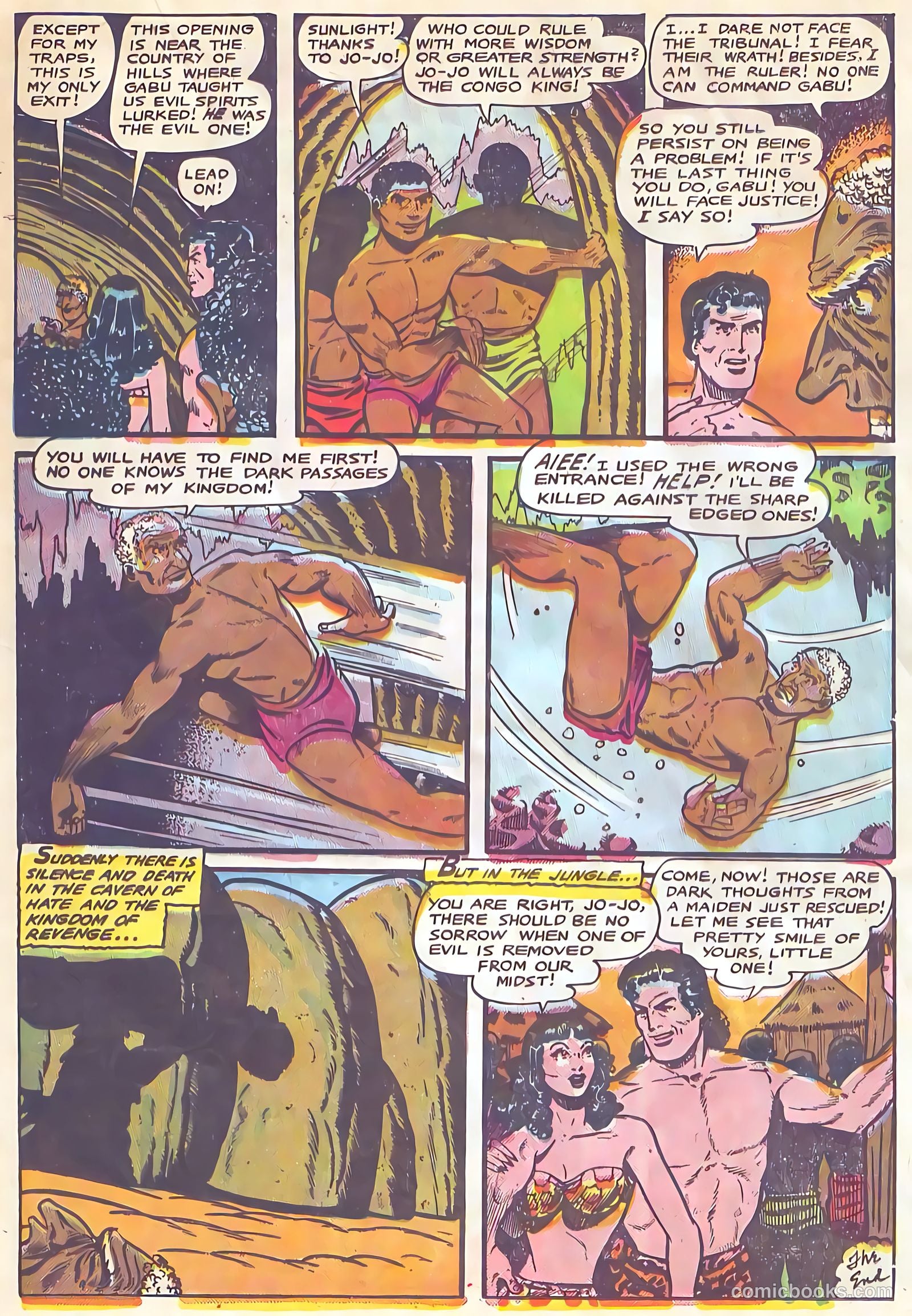 All Top Comics #15 (1949) — page 17 of 36