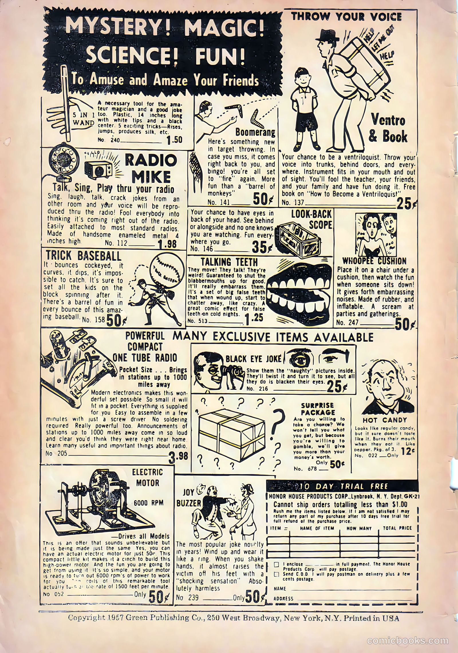 All Top Comics #6 (1957) — page 2