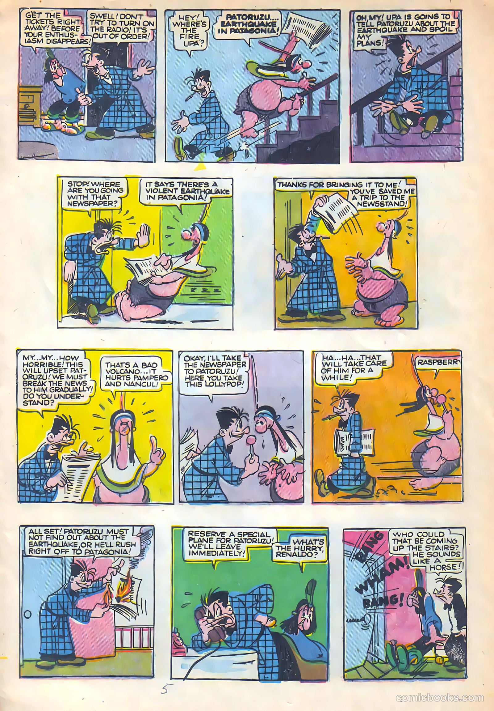 All Top Comics #6 (1957) — page 5