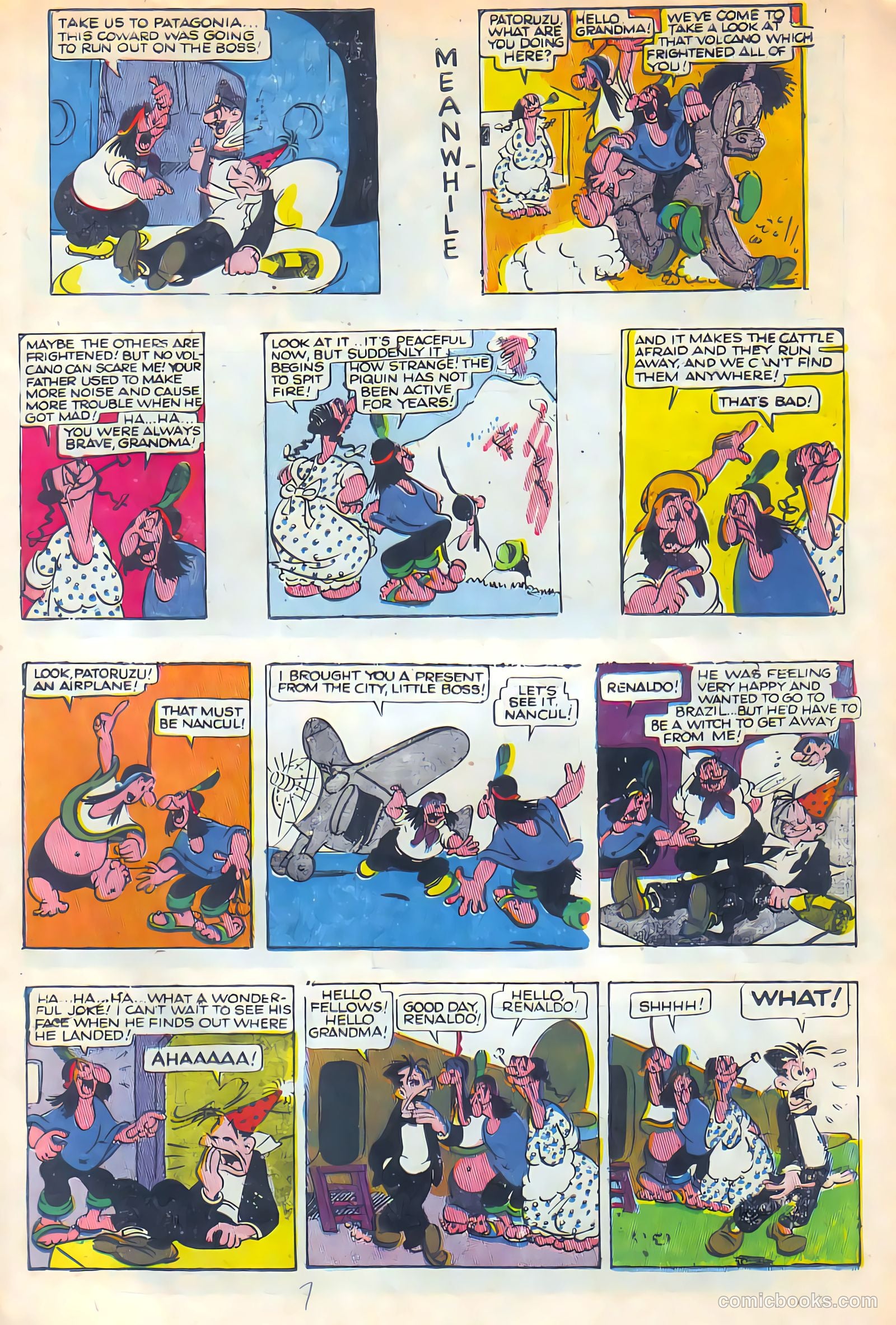 All Top Comics #6 (1957) — page 7