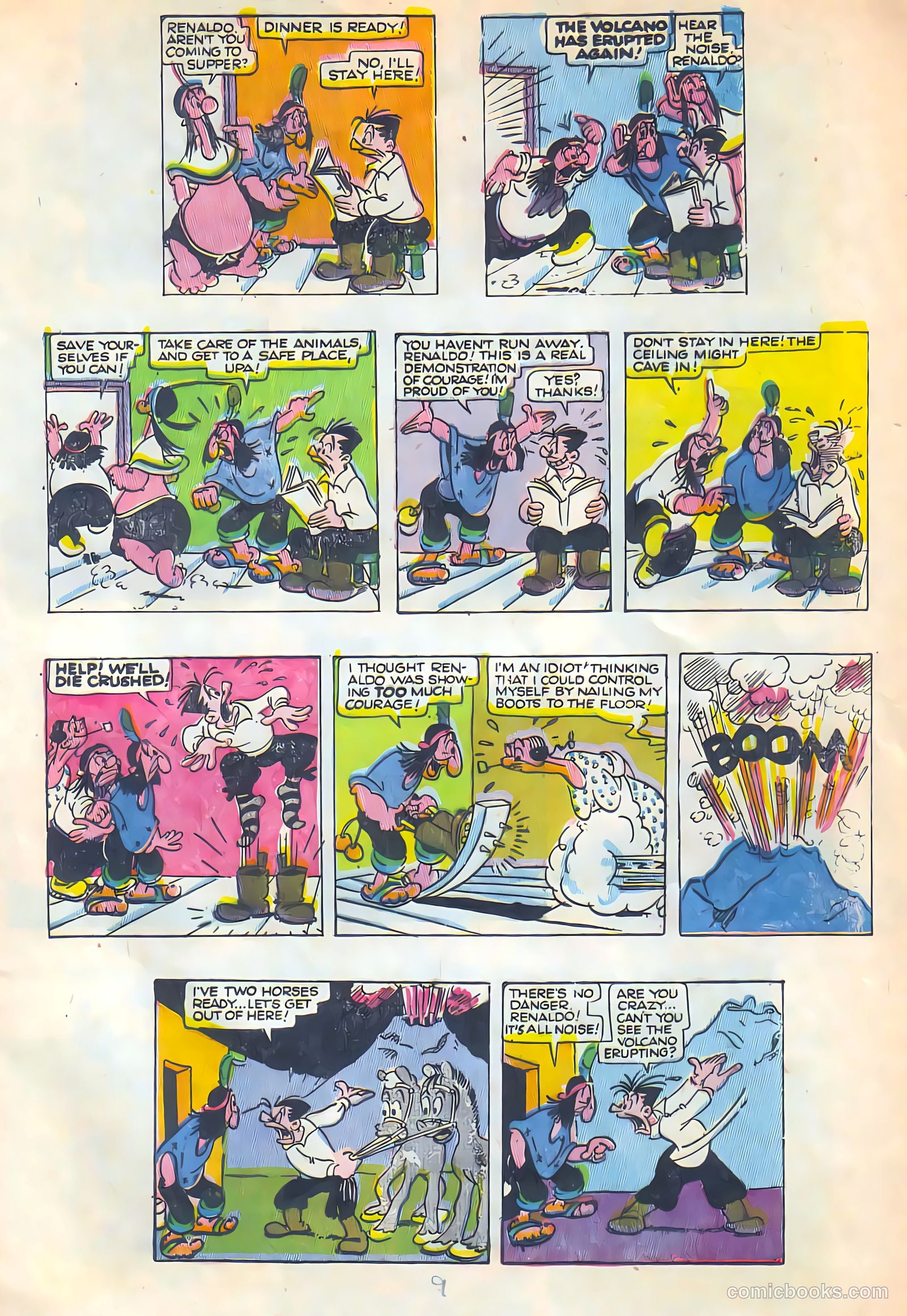 All Top Comics #6 (1957) — page 9