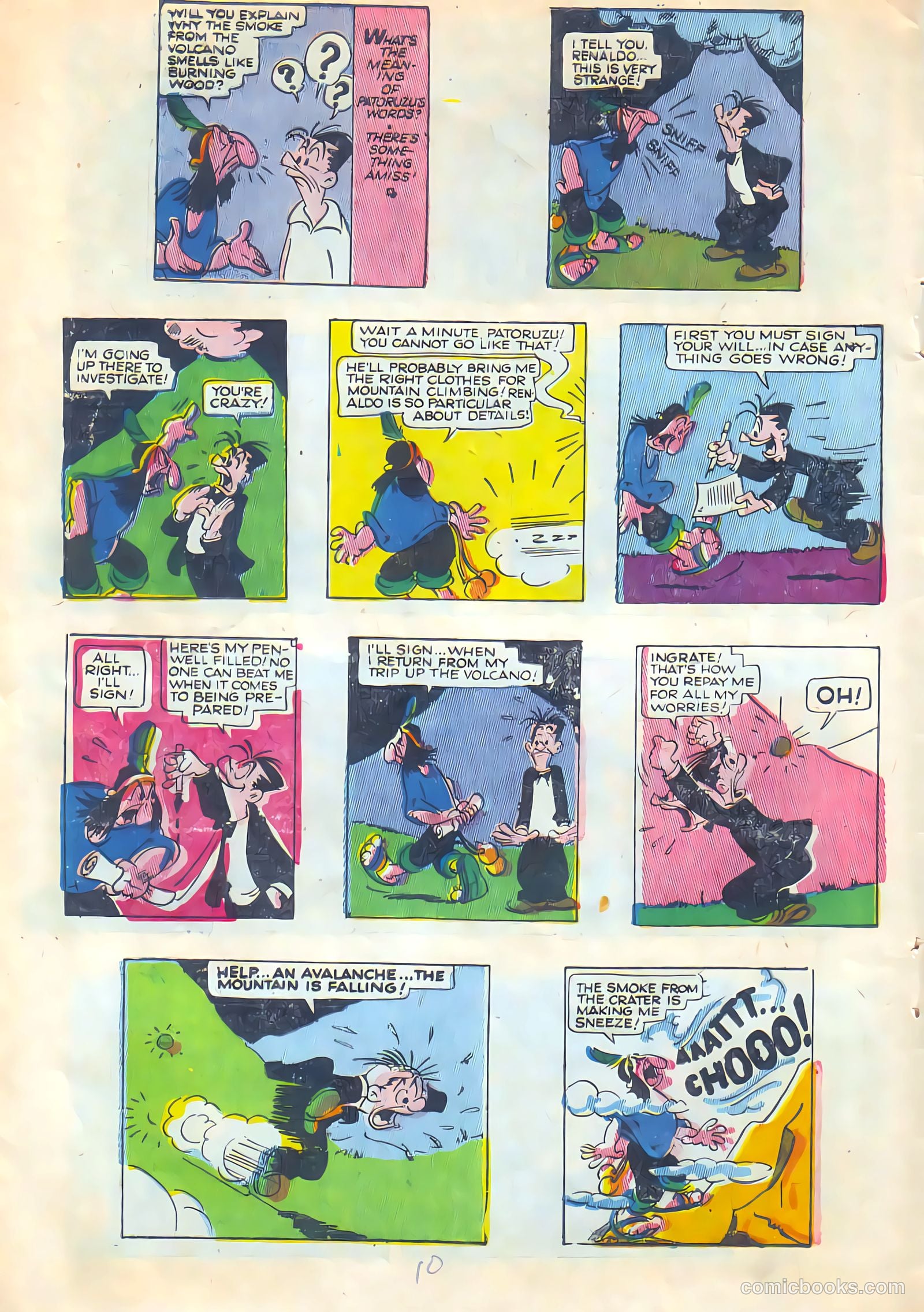 All Top Comics #6 (1957) — page 10