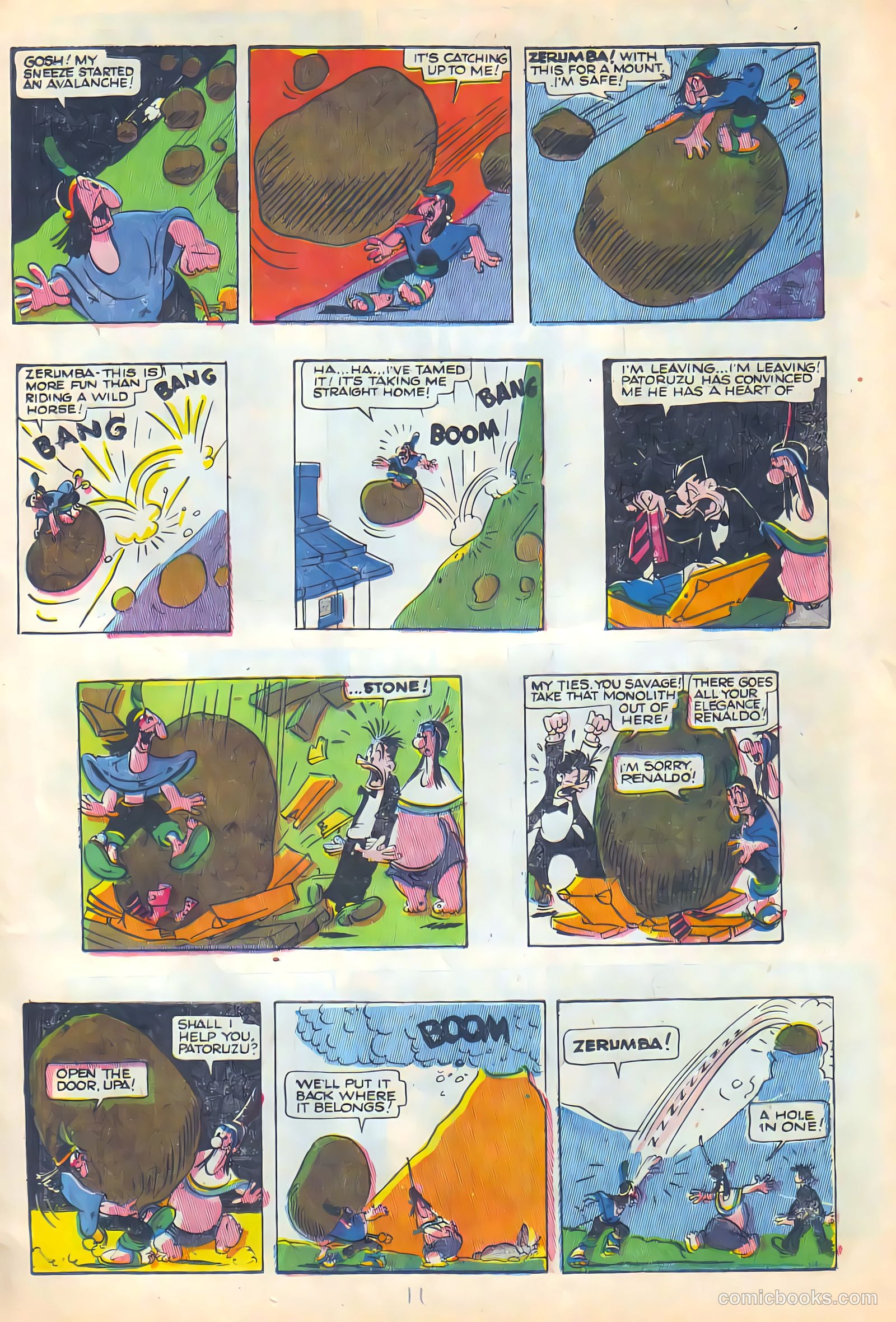All Top Comics #6 (1957) — page 11