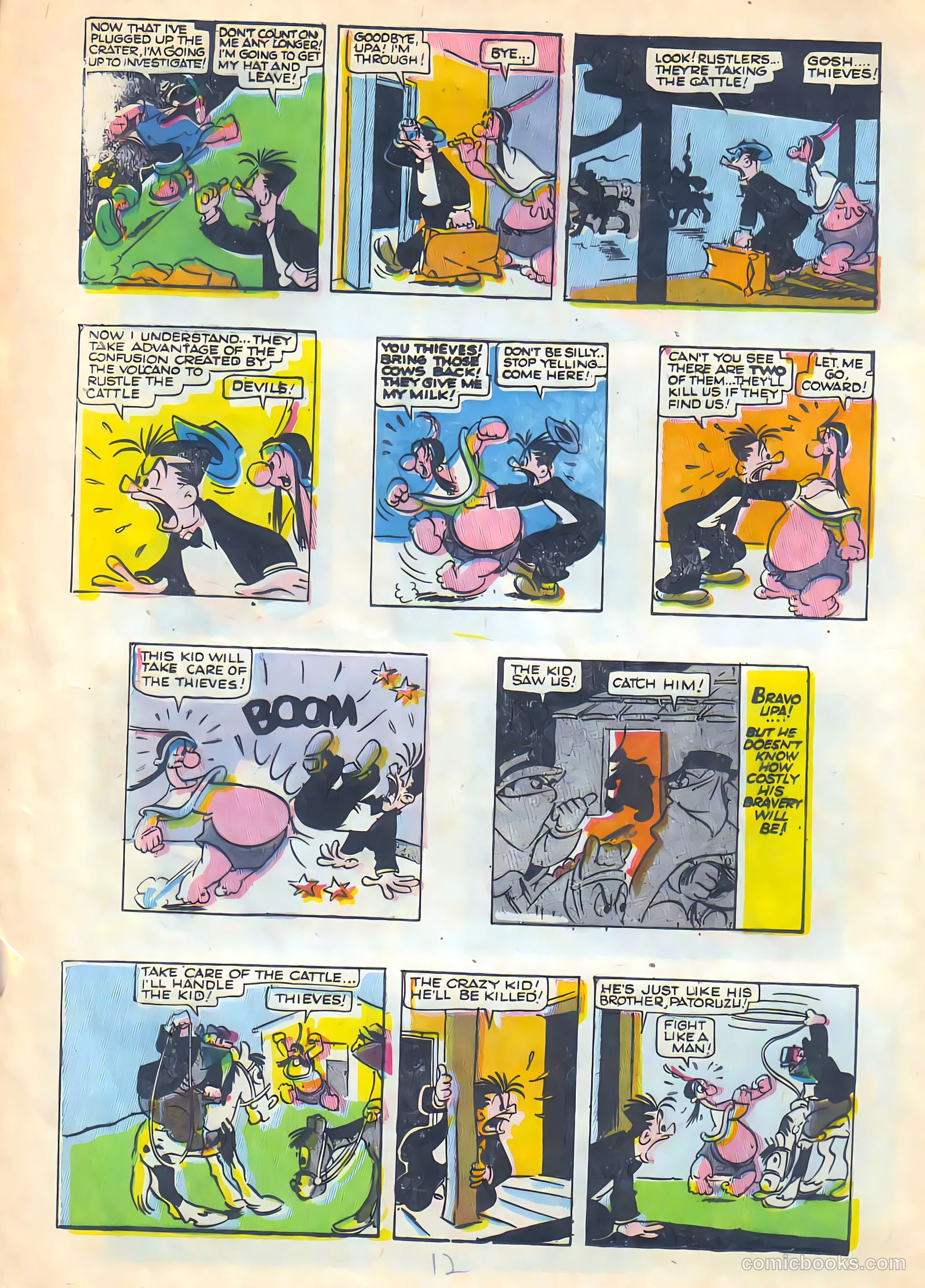 All Top Comics #6 (1957) — page 12