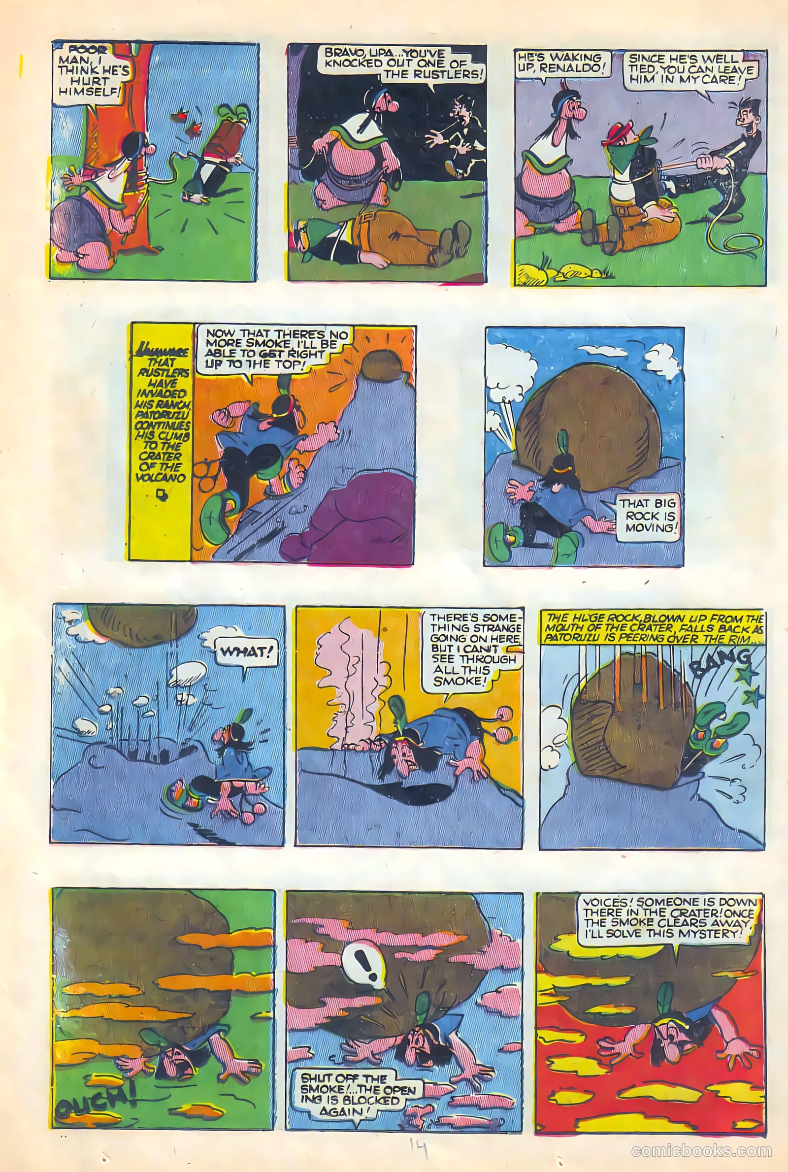 All Top Comics #6 (1957) — page 14