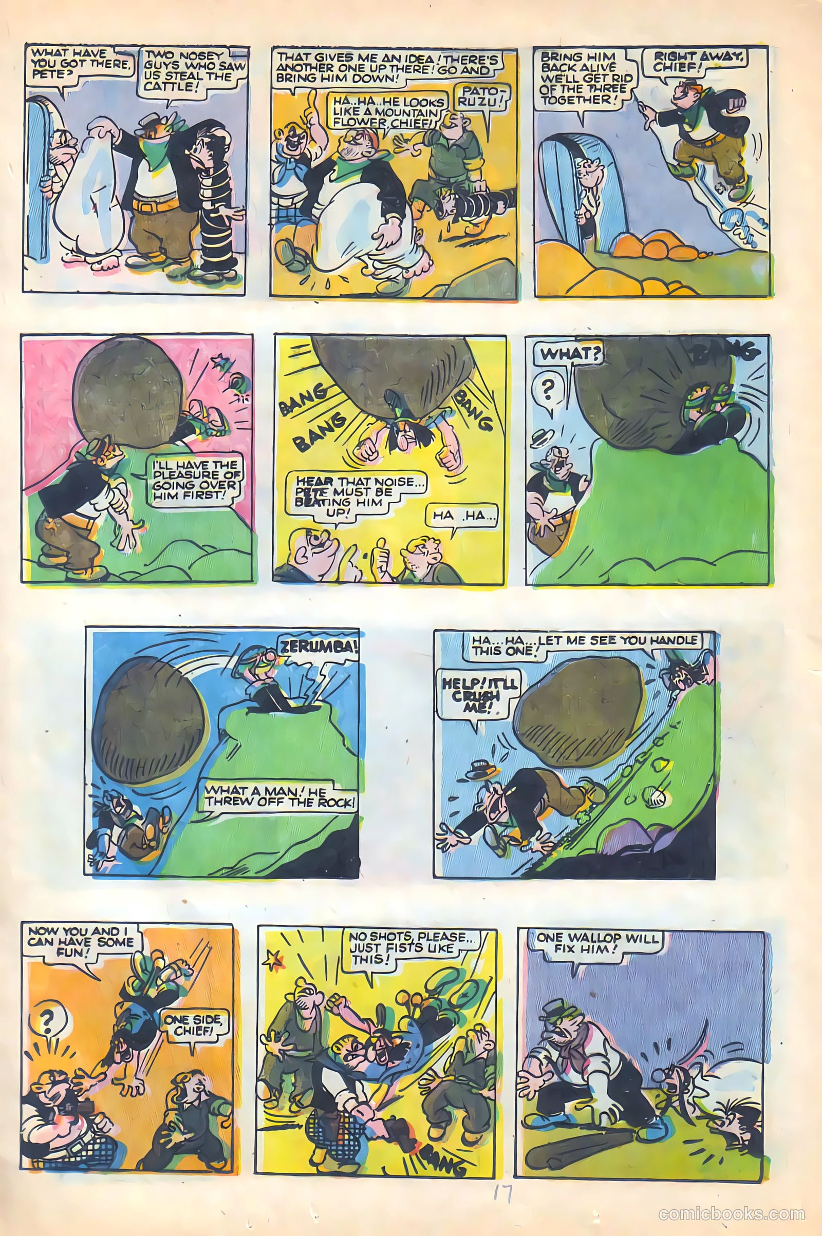 All Top Comics #6 (1957) — page 17