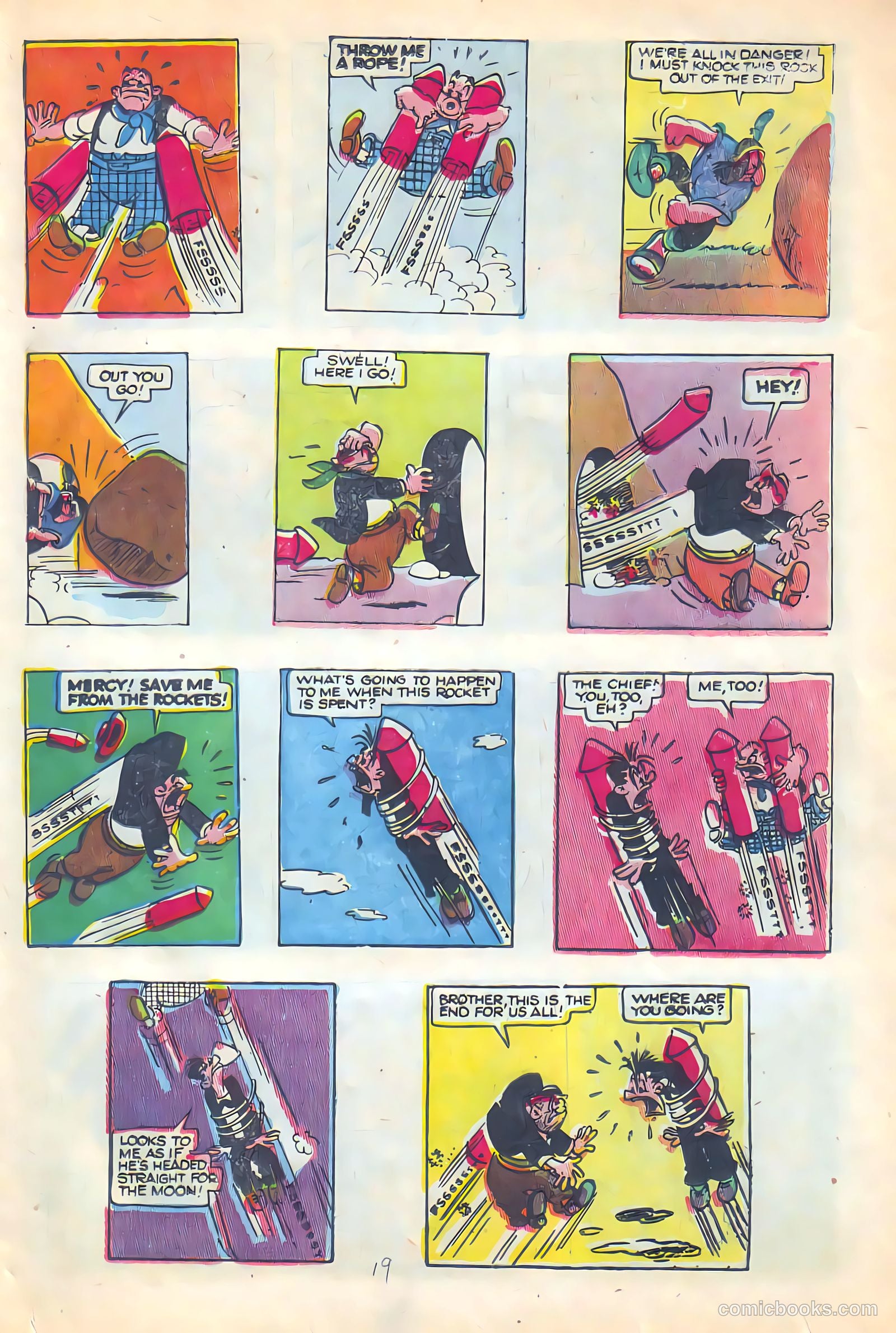 All Top Comics #6 (1957) — page 19