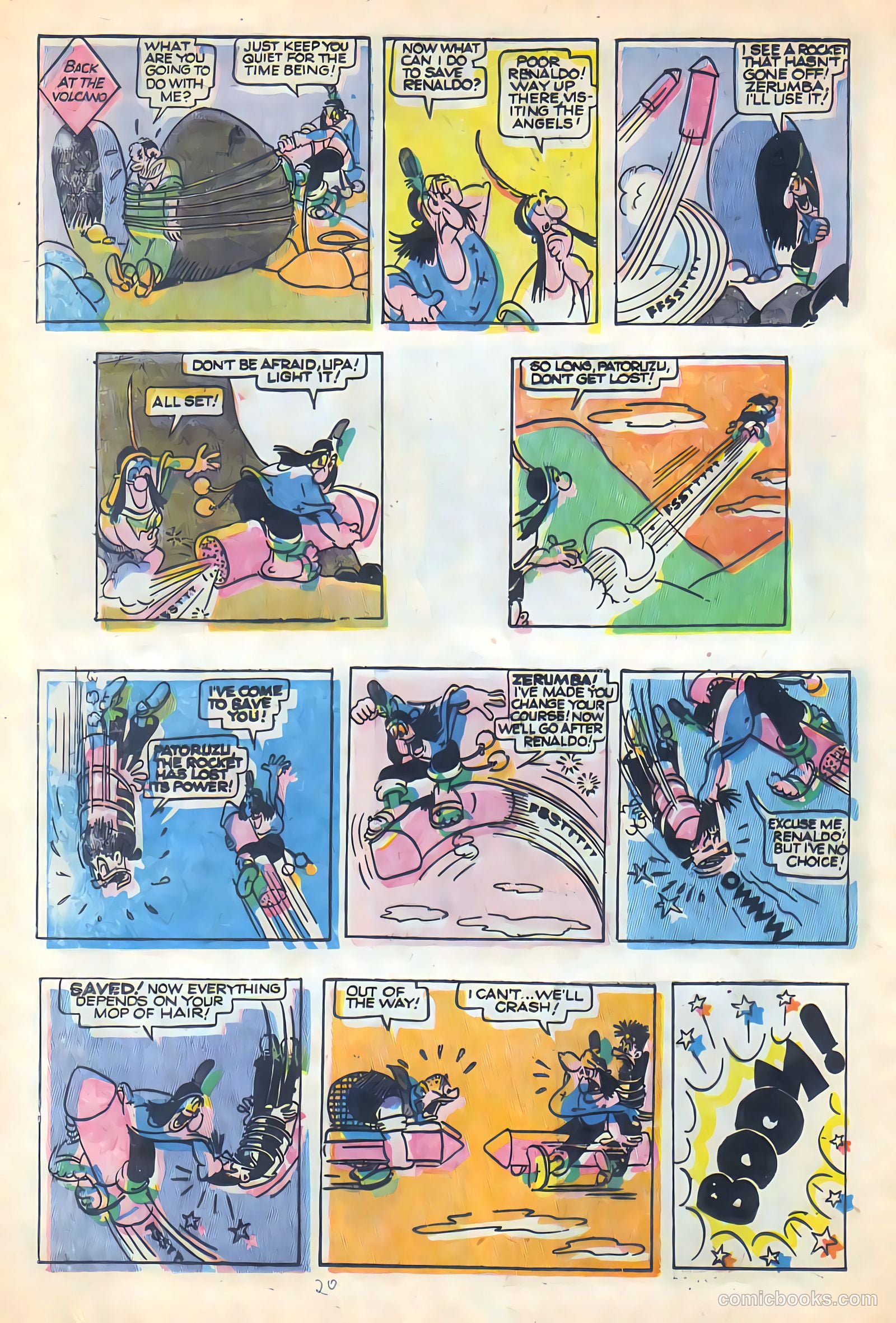All Top Comics #6 (1957) — page 20