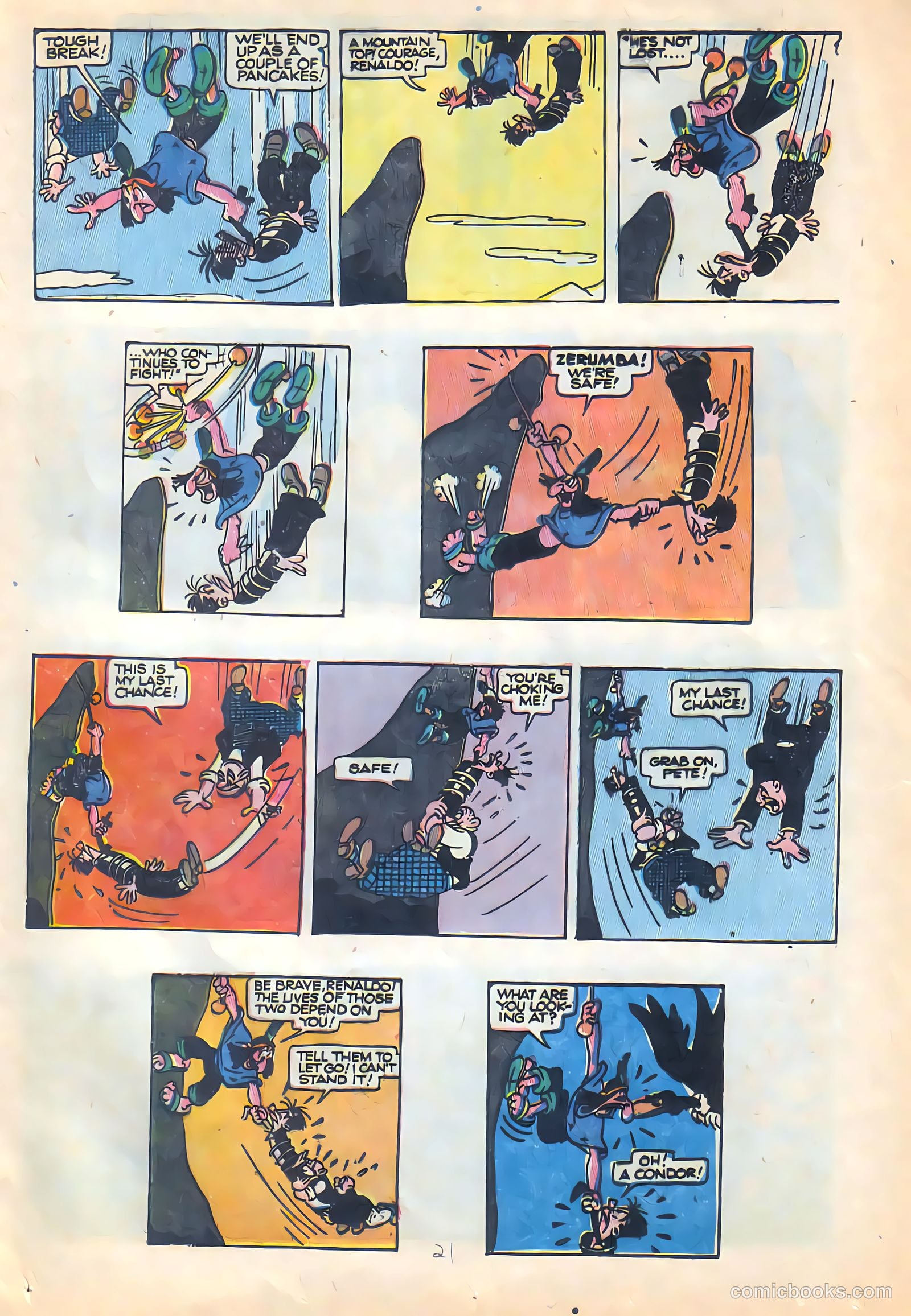 All Top Comics #6 (1957) — page 21