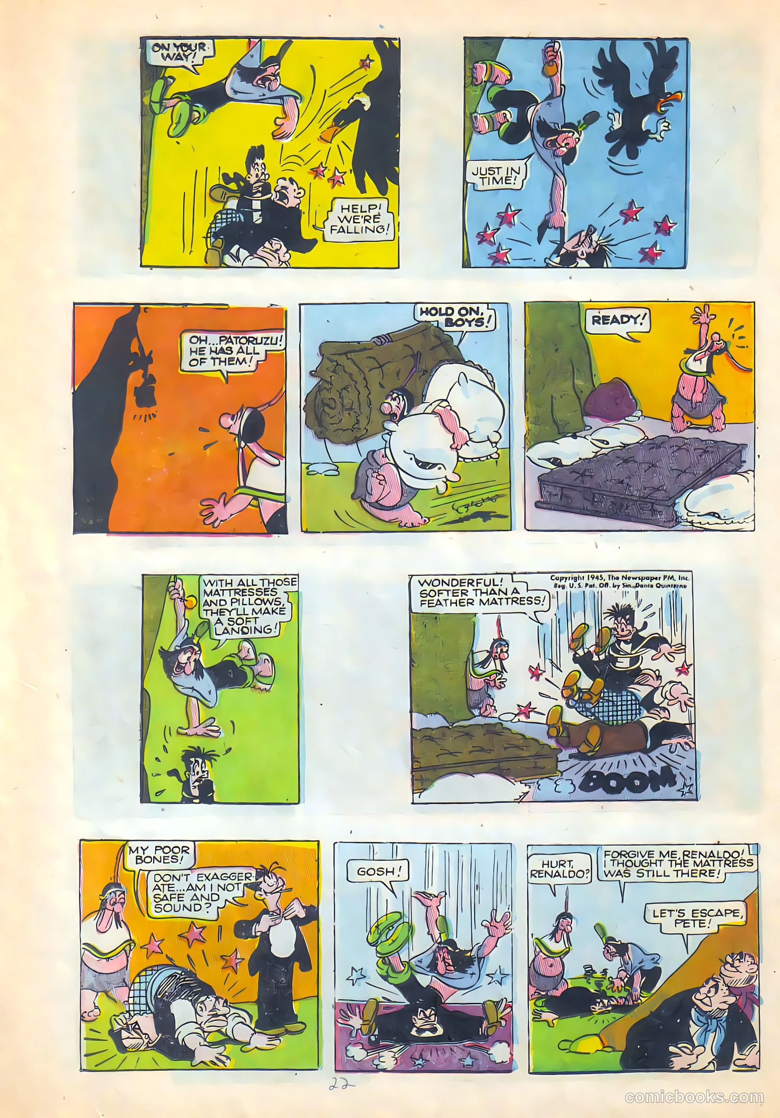 All Top Comics #6 (1957) — page 22